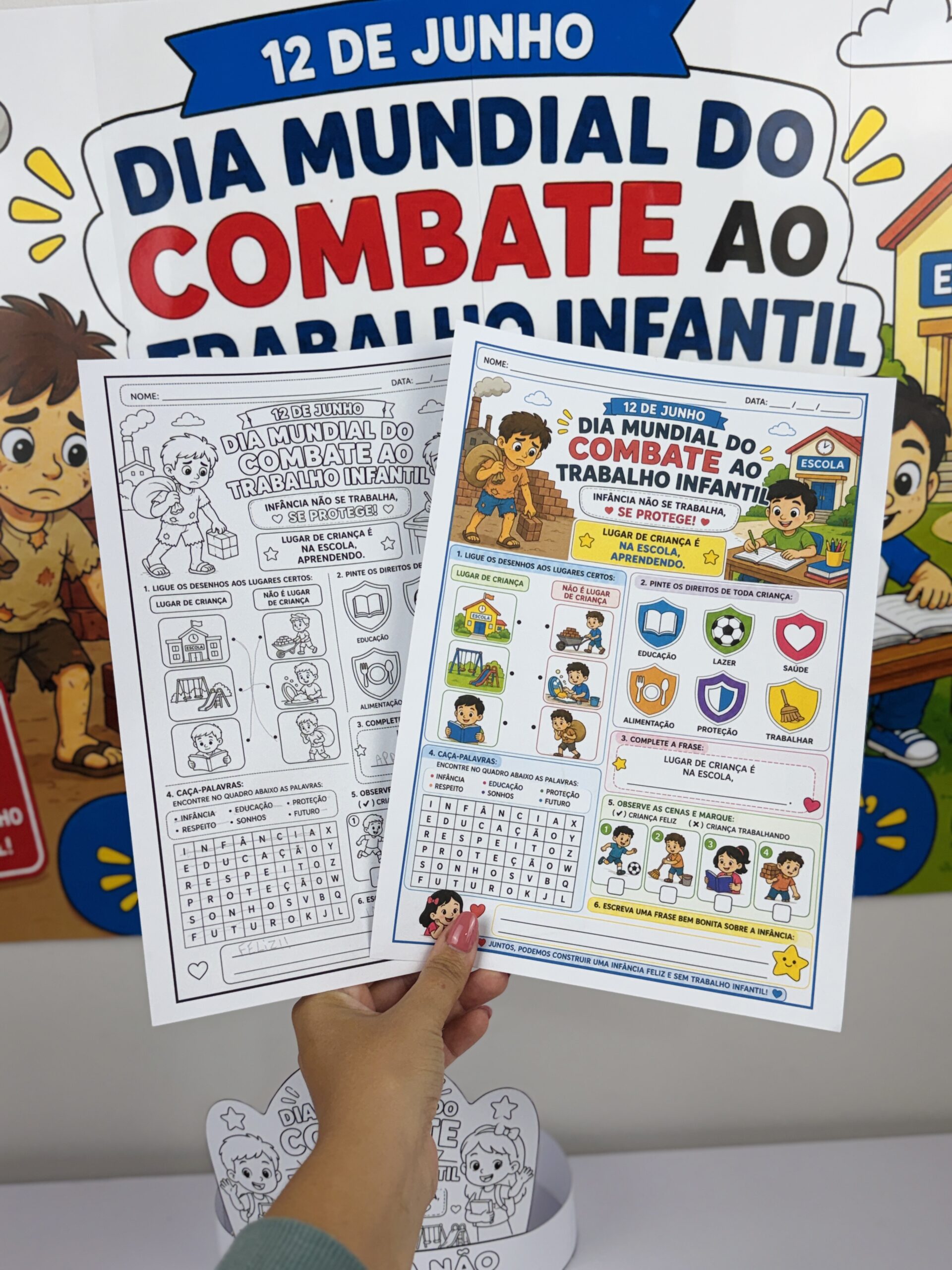 Painel+ coroa: combate ao trabalho infantil – Material Pedagógico — amostra 2: Sobre o PAINEL+ COROA: COMBATE AO TRABALHO…