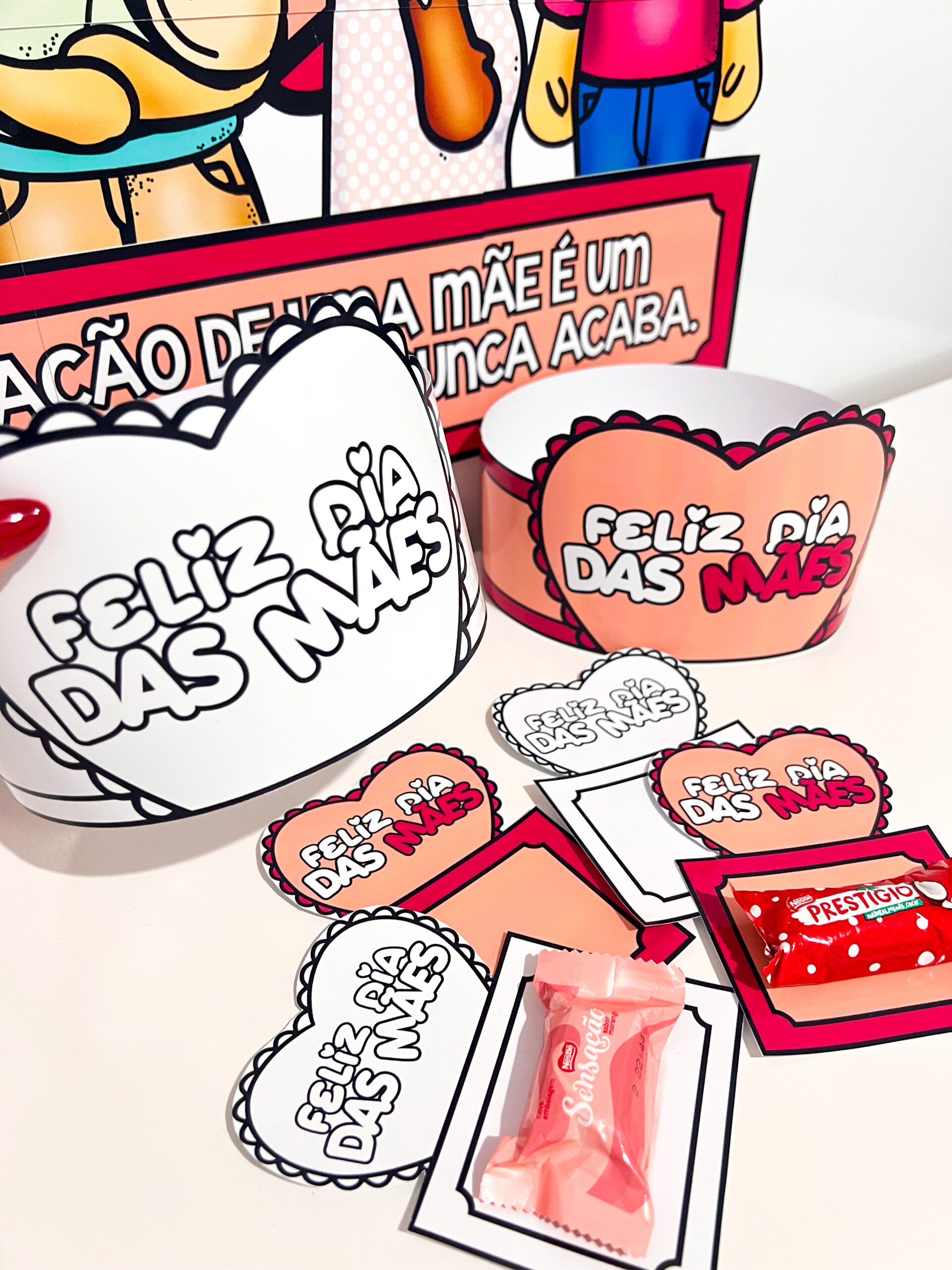 Painel + coroa: dia das mães – Material Pedagógico — amostra 2: Sobre o PAINEL + COROA: DIA DAS MÃES