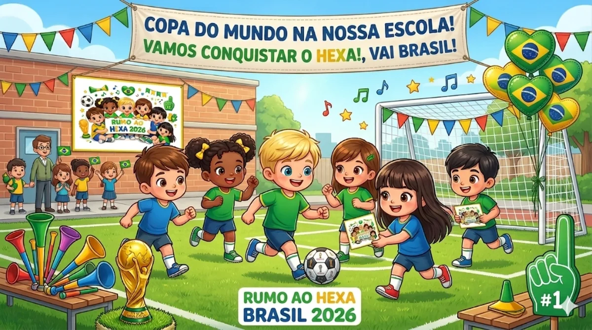 Painel da copa para Educação Infantil COPA.. — capa do material
