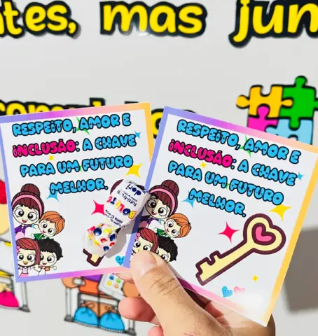 Painel da Inclusão Para Educação Infantil e Ensino Fundamental Em PDF! — amostra 2: Este arquivo foi pensado para…