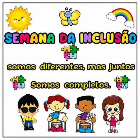 Painel da Inclusão Para Educação Infantil e Ensino Fundamental Em PDF! — capa do material