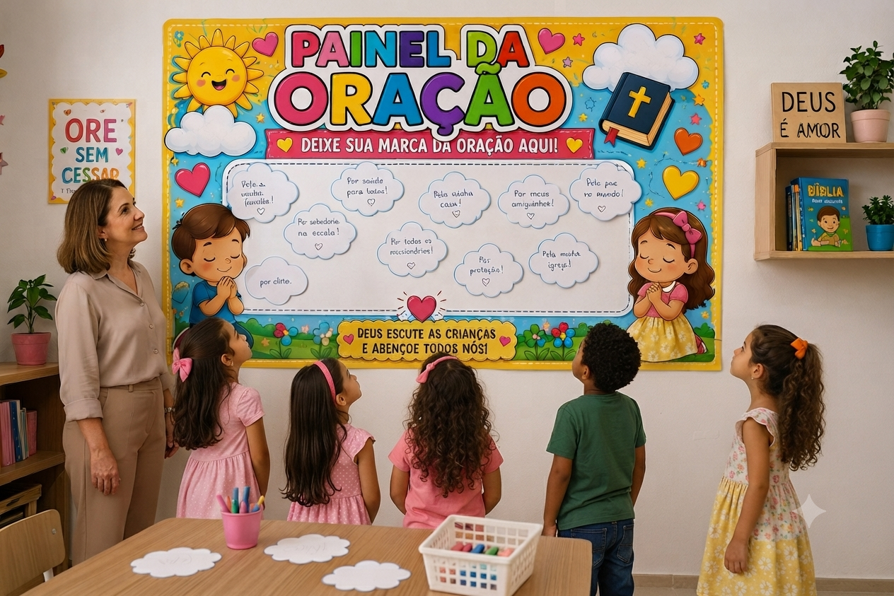 Painel da oração infantil – PDF para Imprimir — amostra 1: Sobre o PAINEL DA ORAÇÃO INFANTIL Painel da oração infantil – PDF para Imprimir — amostra 1: Sobre o PAINEL DA ORAÇÃO INFANTIL