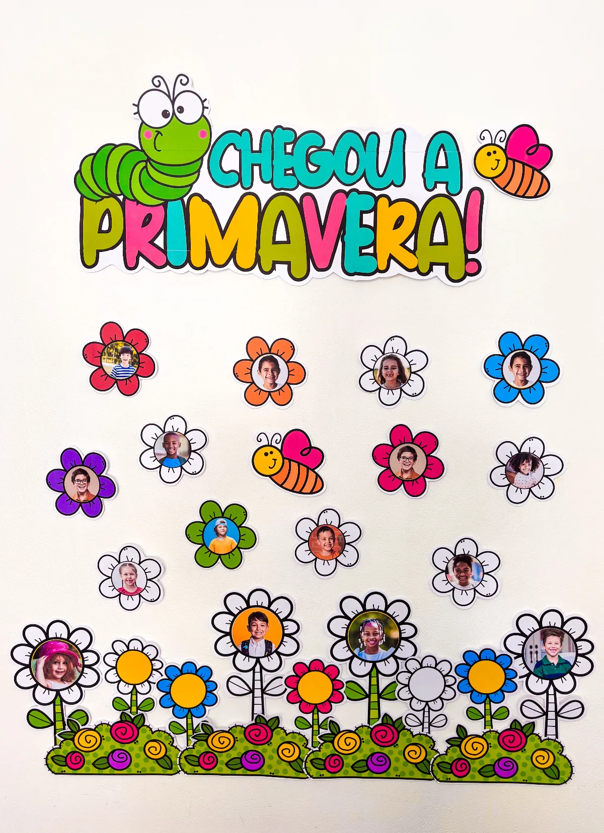 Painel da Primavera – Material Pedagógico — amostra 1: Chegou a Primavera