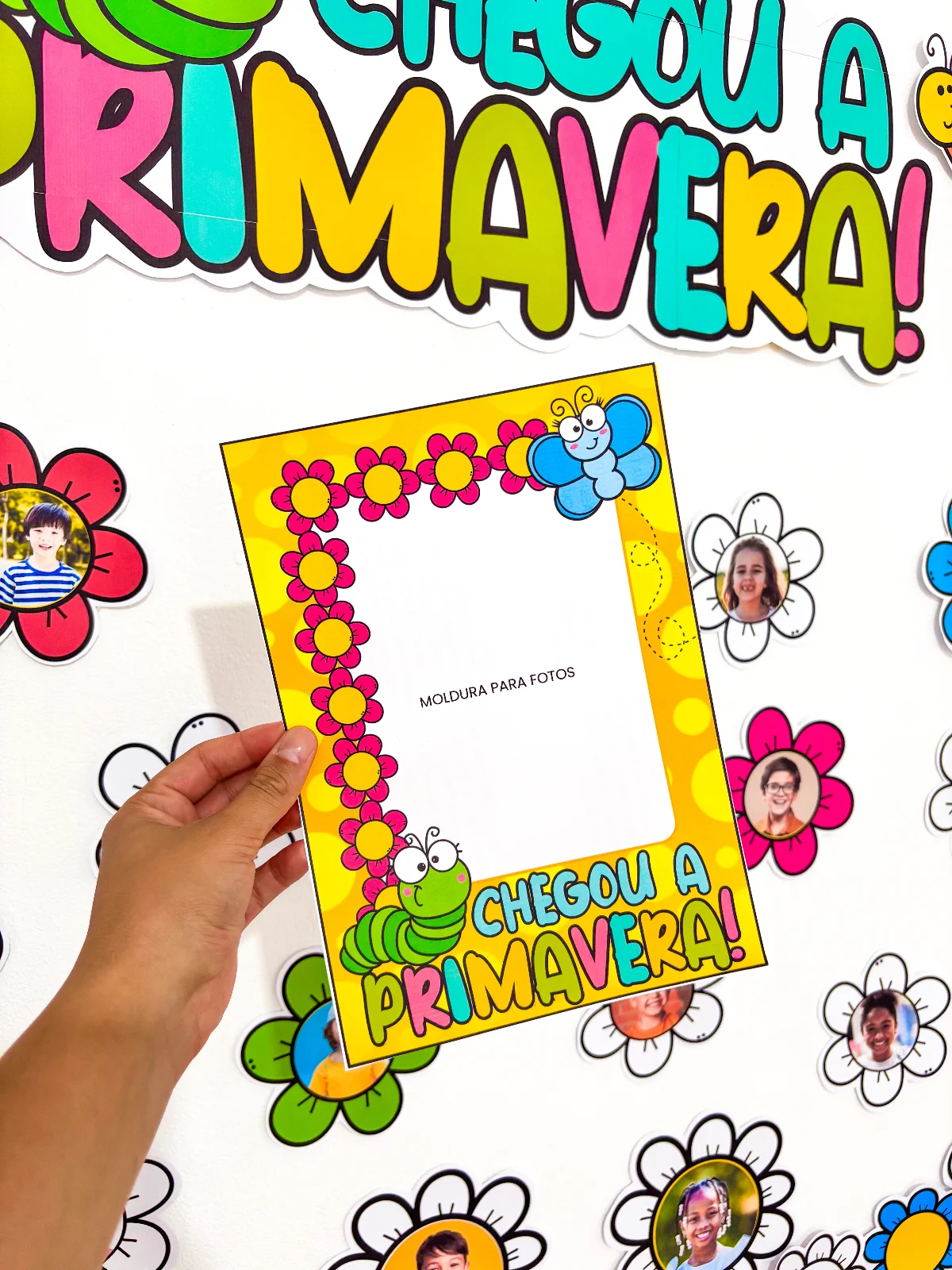 Painel da Primavera – Material Pedagógico — amostra 3: Chegou a Primavera