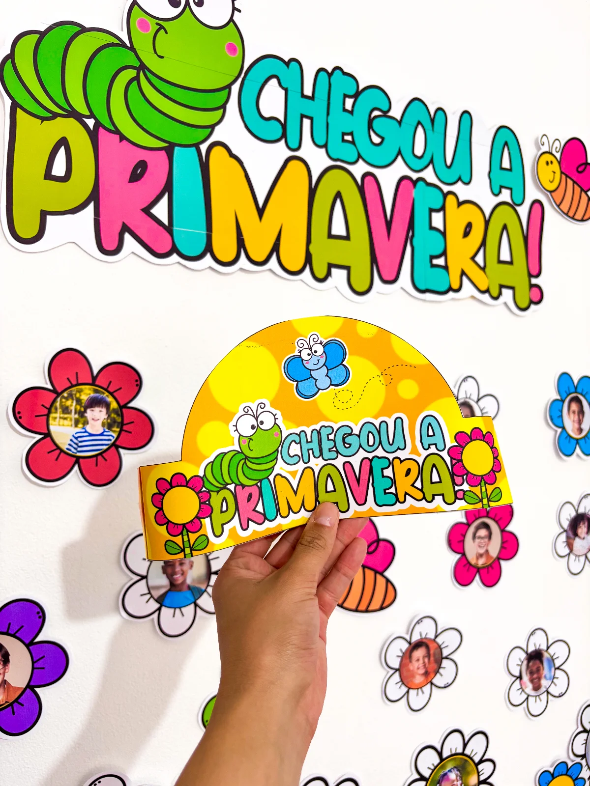 Painel da Primavera – Material Pedagógico — amostra 4: Chegou a Primavera
