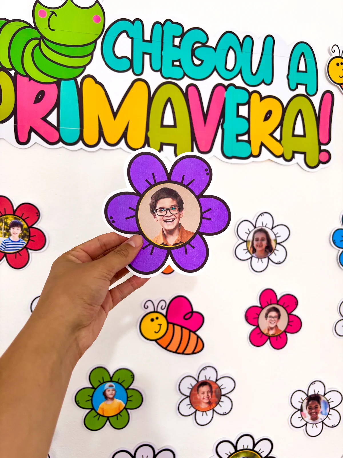 Painel da Primavera – Material Pedagógico — amostra 5: Chegou a Primavera