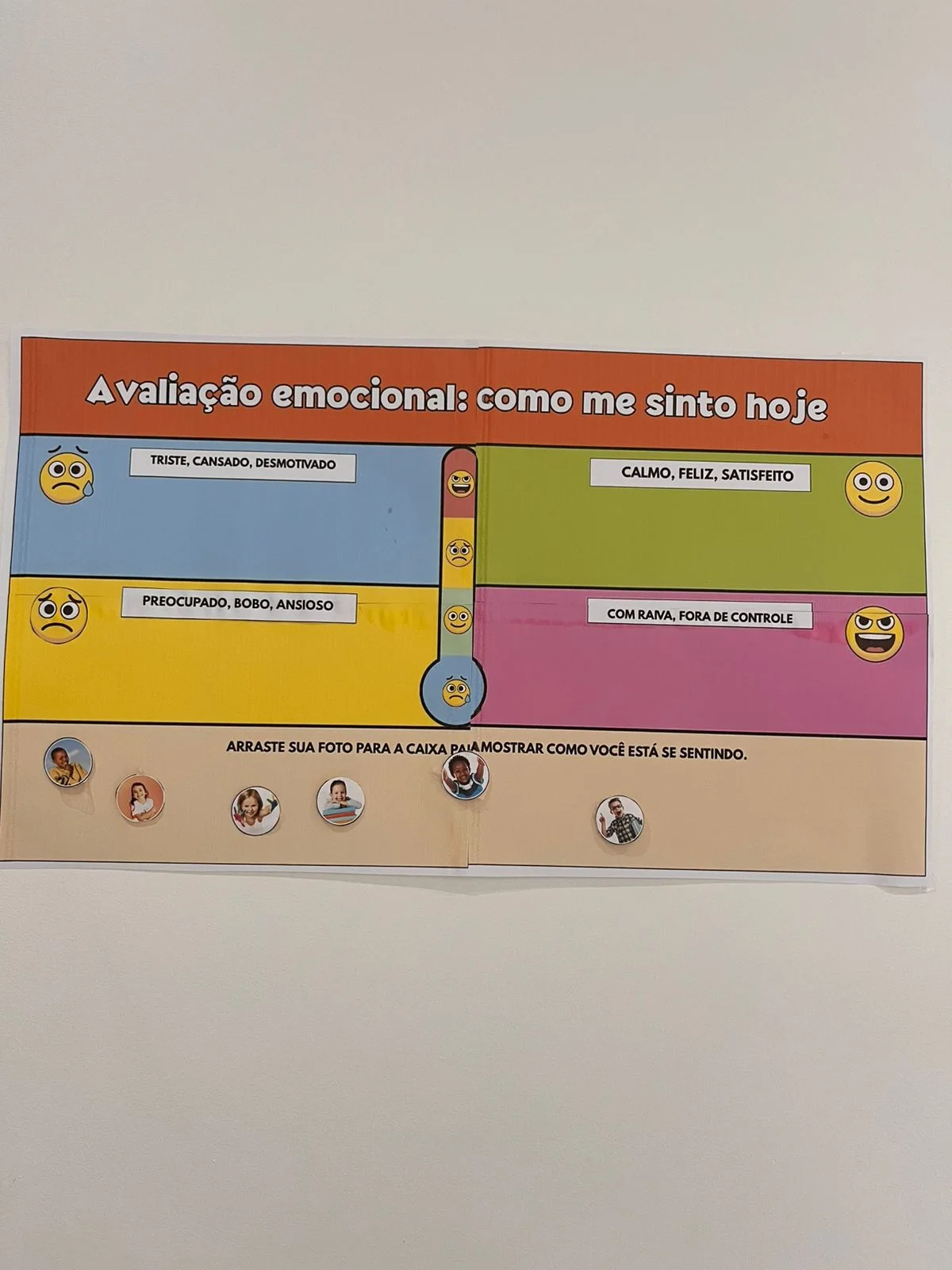 Painel das Emoções “Como me sinto hoje?” — amostra 2: Entender e acolher as emoções das crianças é um passo essencial para… Painel das Emoções “Como me sinto hoje?” — amostra 2: Entender e acolher as emoções das crianças é um passo essencial para…