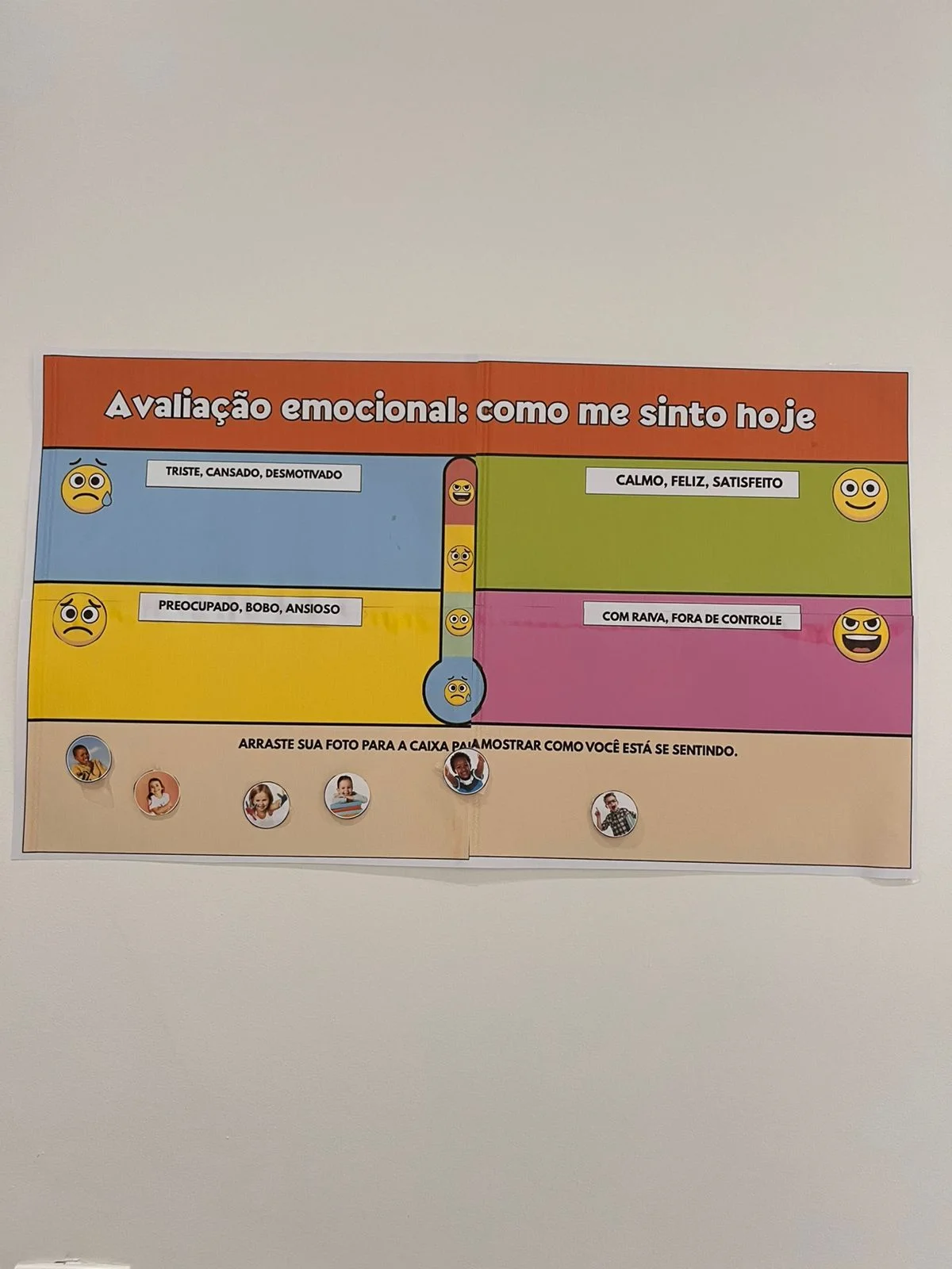 Painel das Emoções “Como me sinto hoje?” — Atividades para Educação Infantil: Entender e acolher as emoções das crianças é…