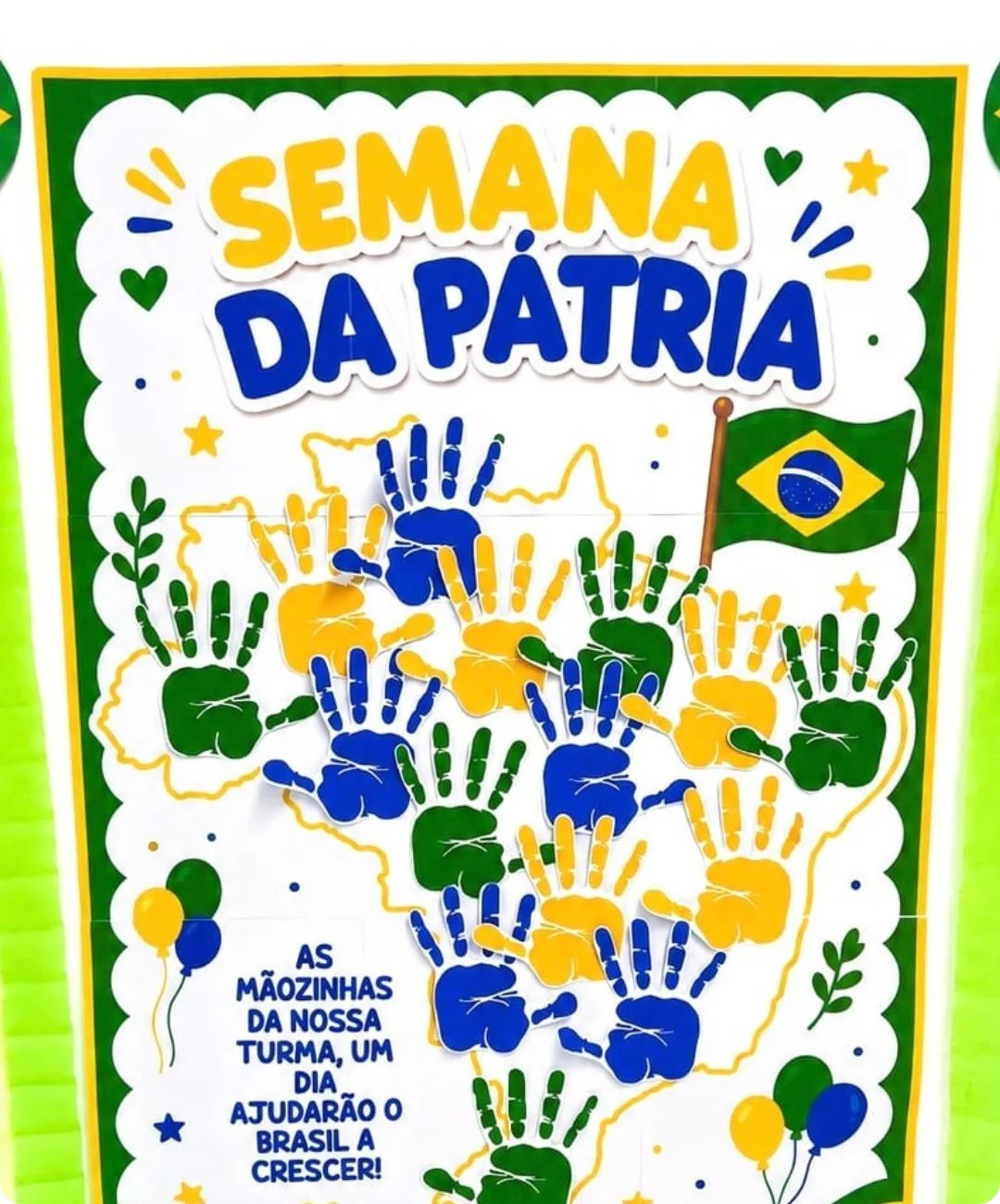 Painel de 7 de Setembro para imprimir – Infantil e Fundamental — amostra 2: Para quais turmas é indicado?