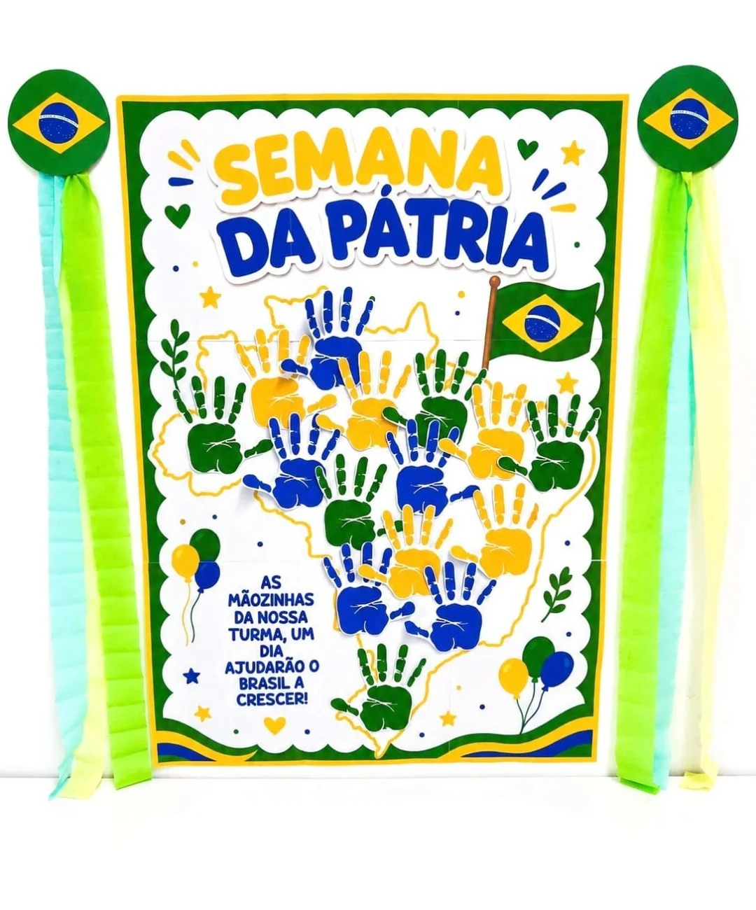 Painel de 7 de Setembro para imprimir – Infantil e Fundamental — História para Educação Infantil: Monte com a turma um…