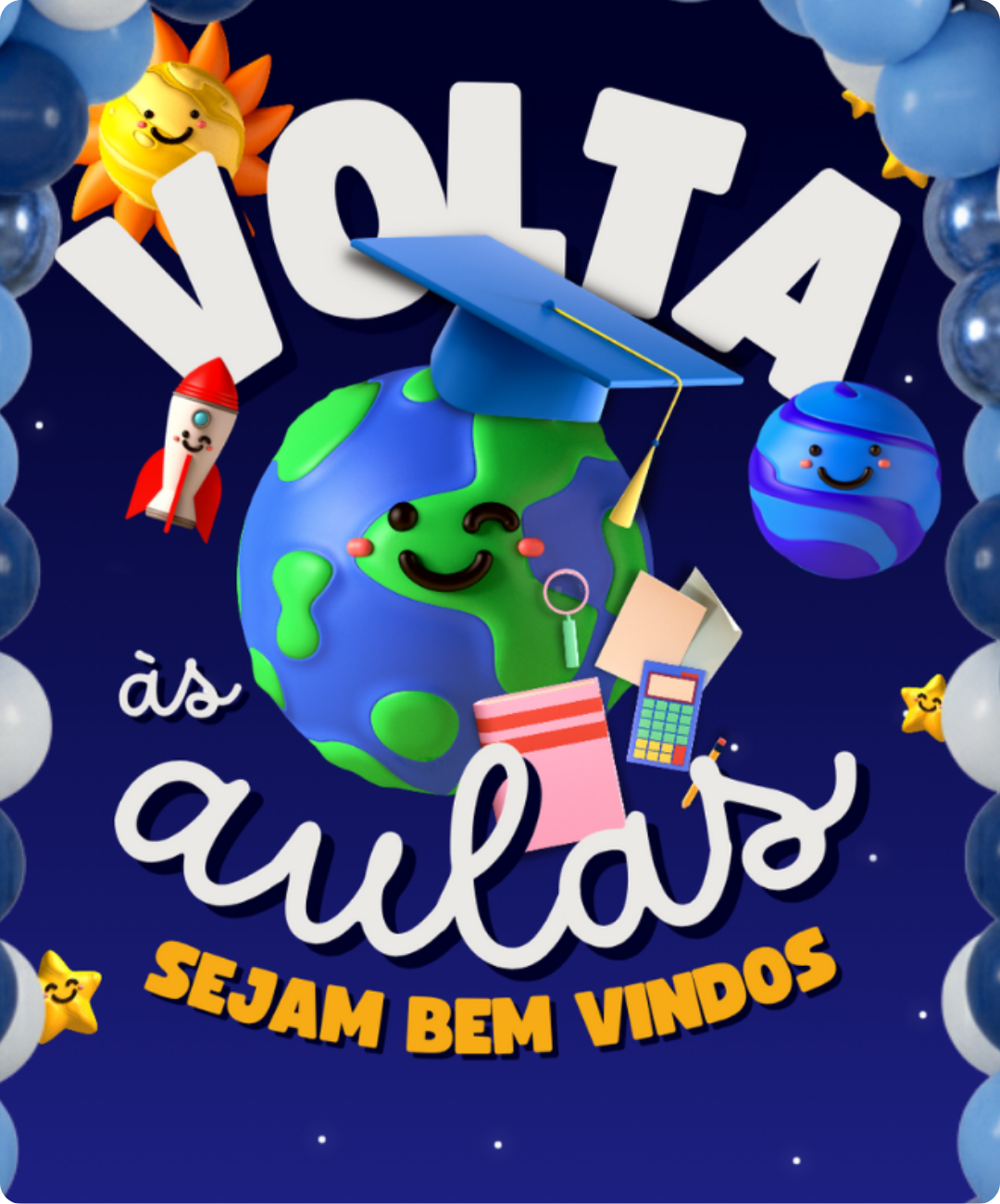 Painel de acolhida para imprimir na volta às aulas — amostra 2: Como aplicar na chegada dos alunos