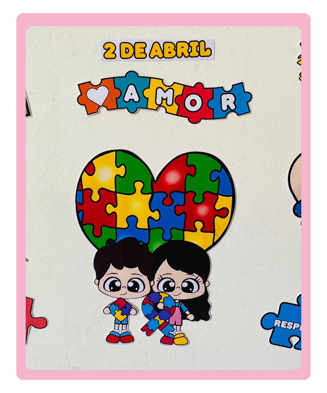 Painel de autismo para imprimir – Educação Infantil — amostra 3: Para quais turmas é indicado