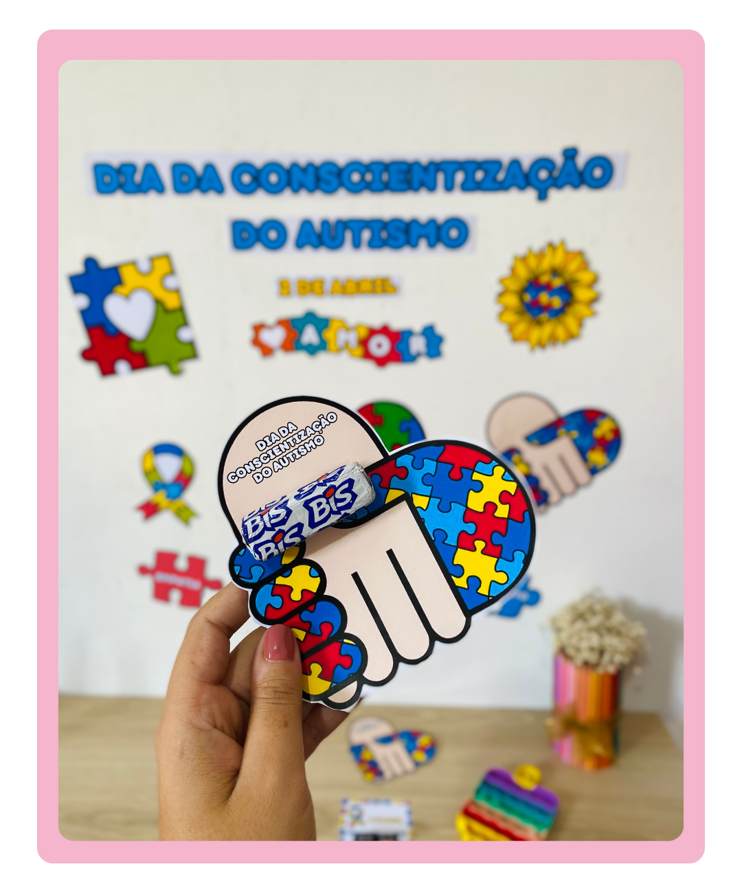 Painel de autismo para imprimir – Educação Infantil — amostra 5: Prepare a abordagem do Dia Mundial do Autismo com um PDF…