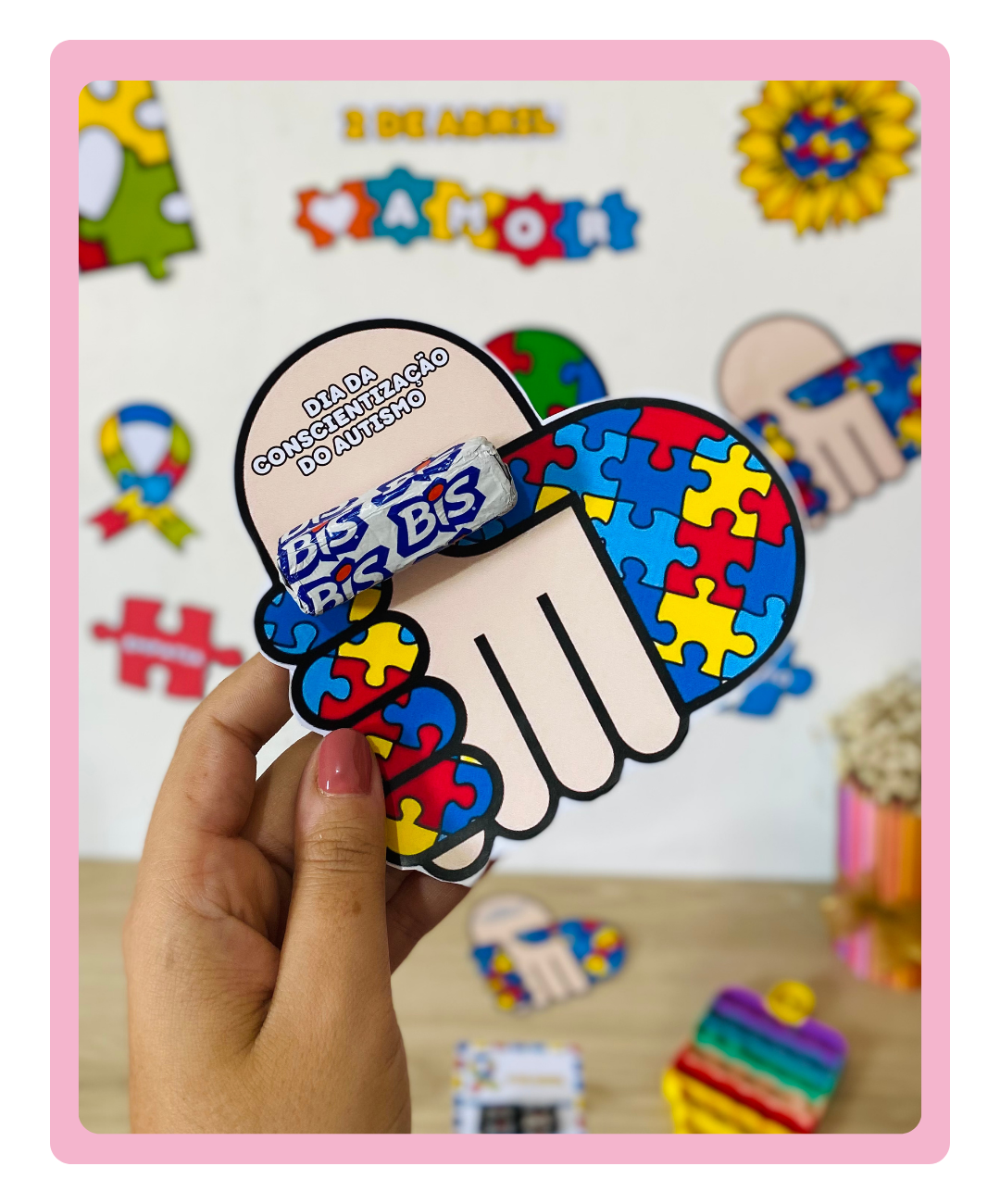 Painel de autismo para imprimir – Educação Infantil — amostra 6: Prepare a abordagem do Dia Mundial do Autismo com um PDF…