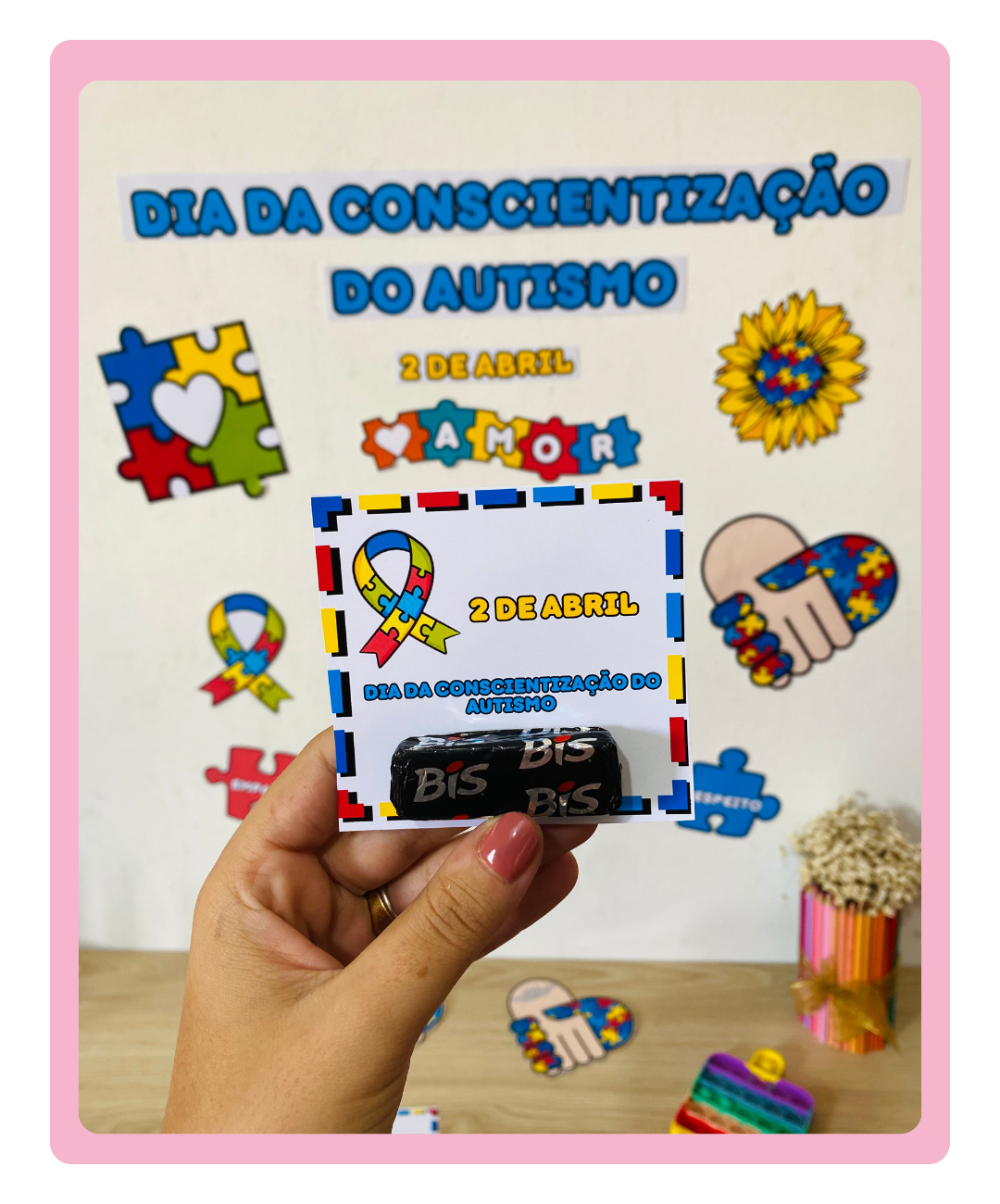Painel de autismo para imprimir – Educação Infantil — amostra 7: Prepare a abordagem do Dia Mundial do Autismo com um PDF…