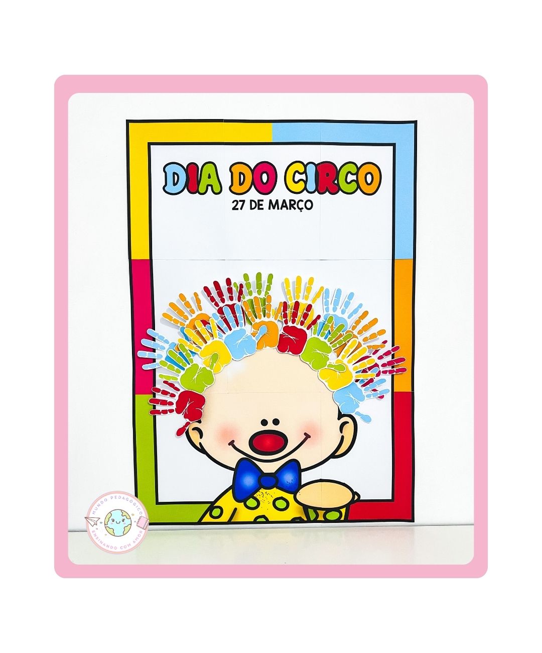 Painel de circo para imprimir — Educação Infantil — capa do material