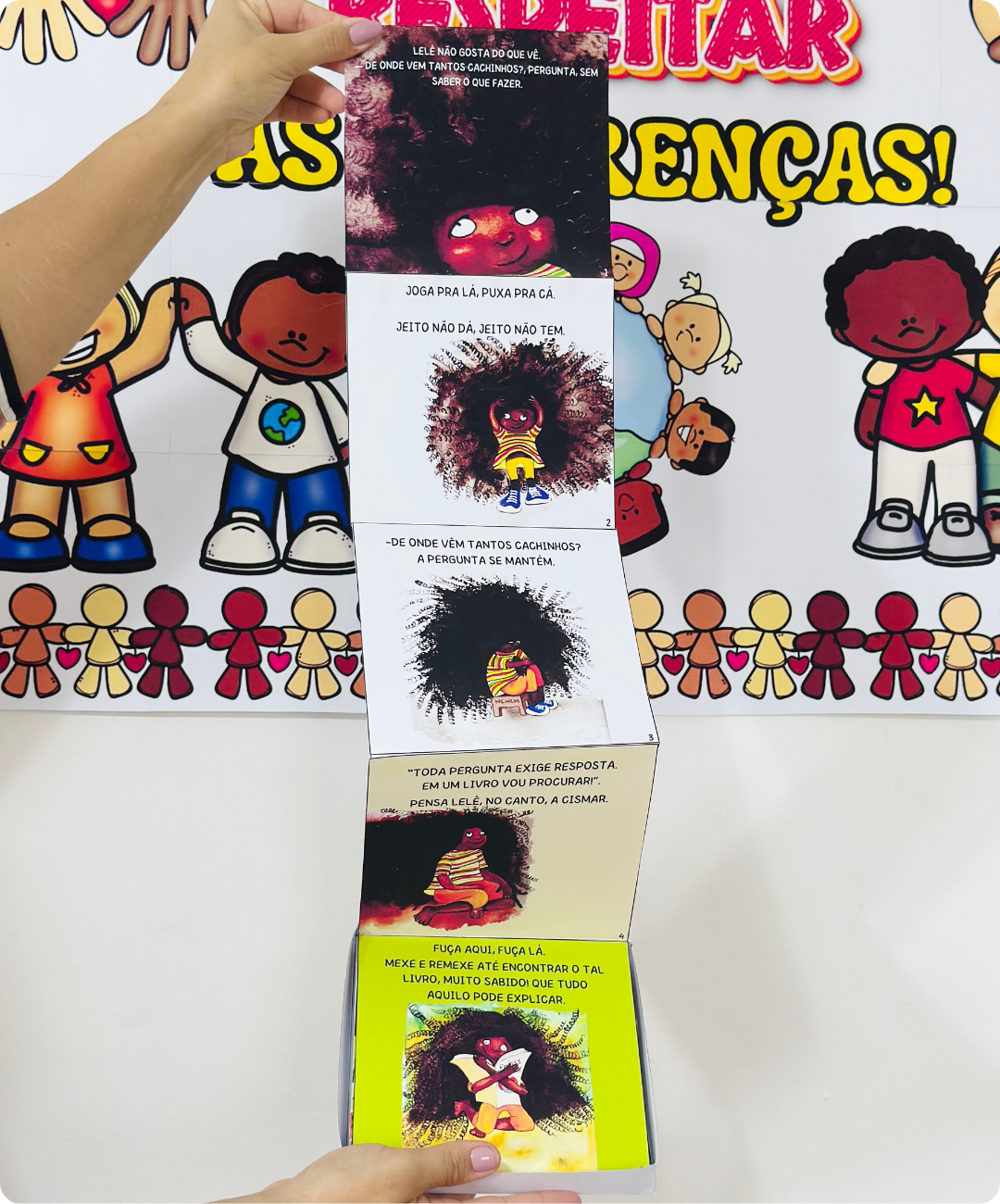 Painel de Consciência Negra para imprimir — amostra 1: Da impressão à conversa com a turma