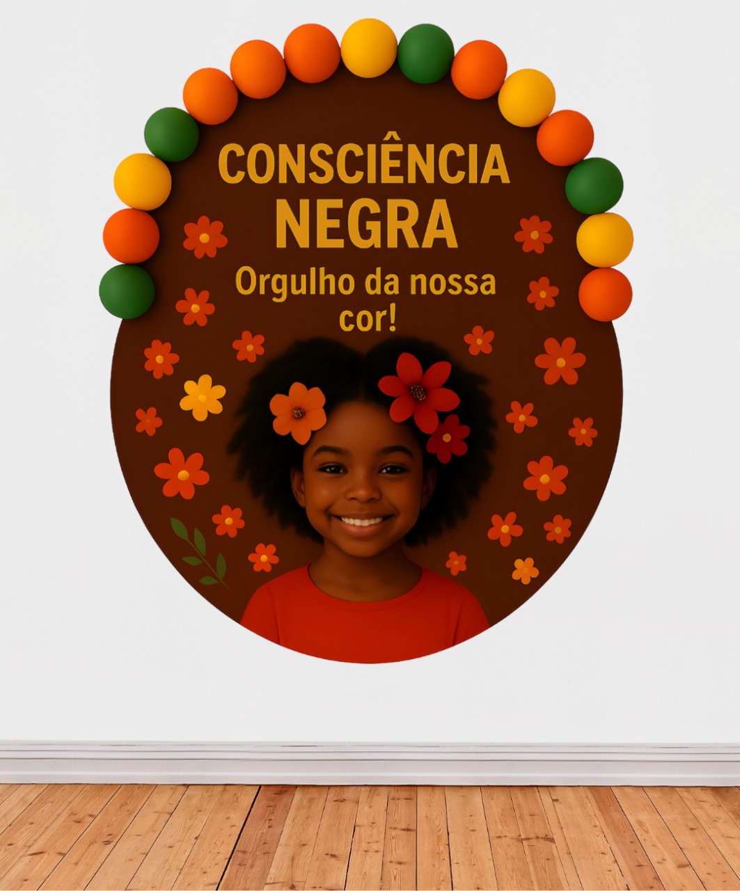 Painel de Consciência Negra para imprimir — amostra 4: Um apoio visual para abordar a Consciência Negra