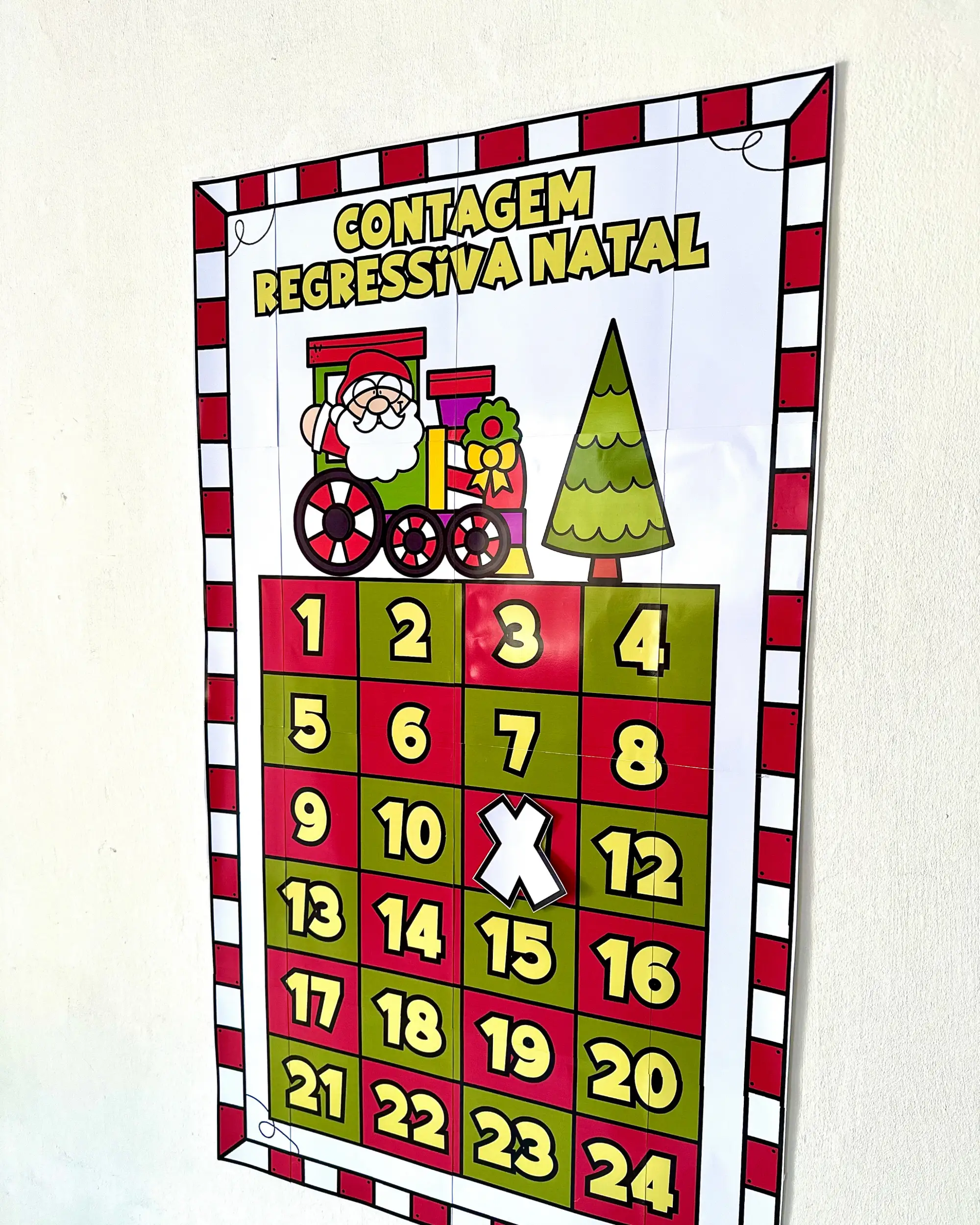 Painel de Contagem Regressiva para o Natal em PDF — amostra 5: INFORMAÇÕES IMPORTANTES
