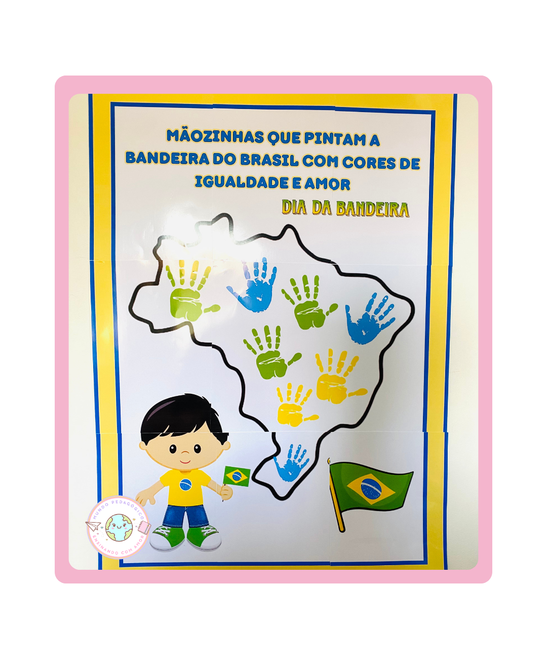 Painel de Dia da Bandeira para imprimir — Datas comemorativas para Todas as séries: Prepare uma atividade coletiva para o…