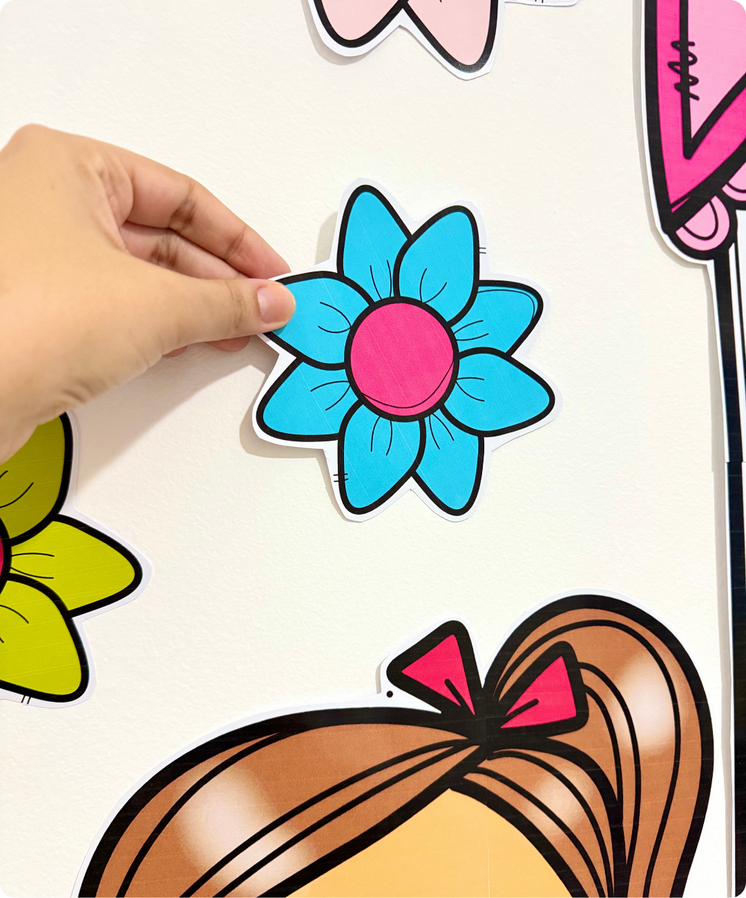 Painel de Dia da Mulher para imprimir | Infantil e Anos Iniciais — amostra 3: O que acompanha o PDF