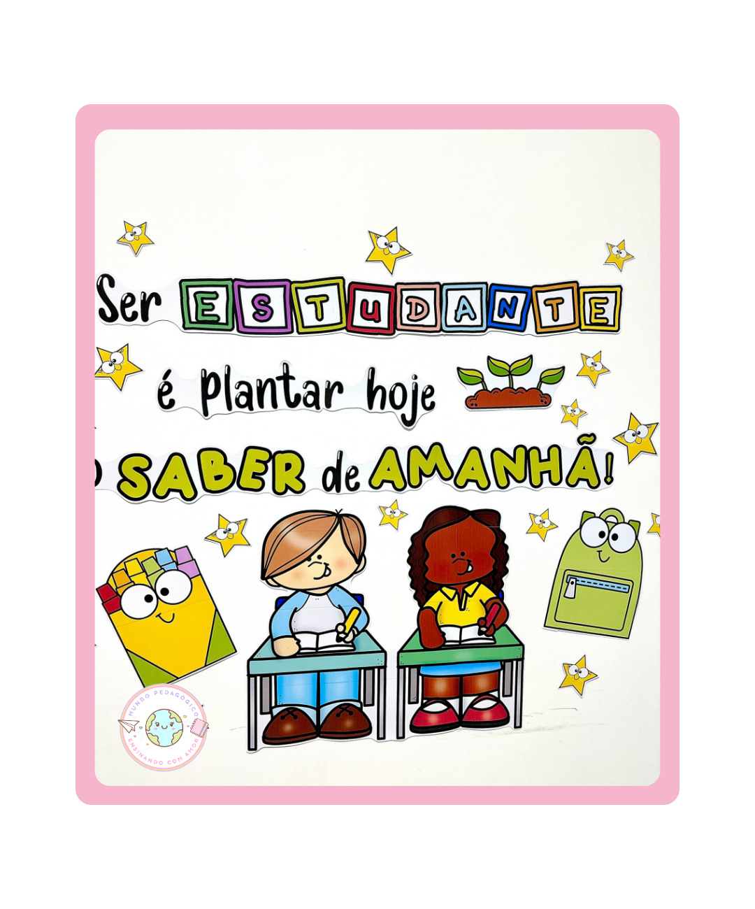Painel de Dia do Estudante para imprimir | Infantil e Anos Iniciais — Datas comemorativas para Educação Infantil: Prepare a…