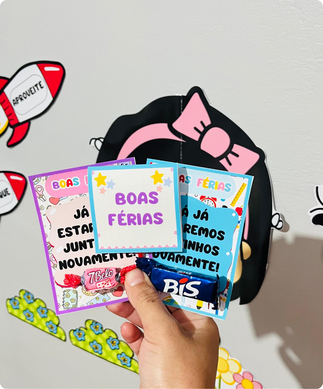Painel de férias para imprimir com lembrancinhas — amostra 4: Para quem é indicado