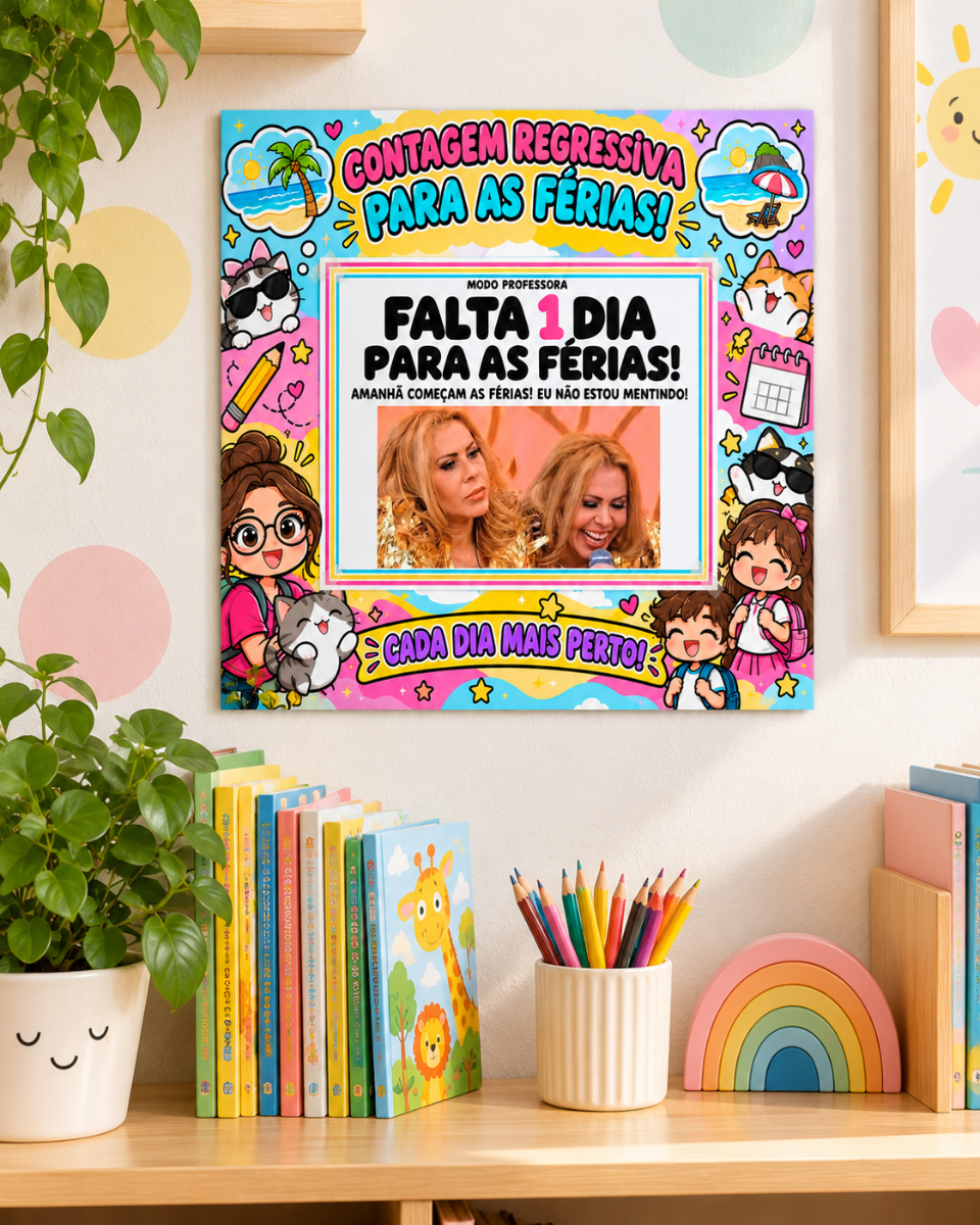 Painel de Férias para Sala dos Professores | Memes — Datas comemorativas para Todas as séries: Painel divertido para sala…