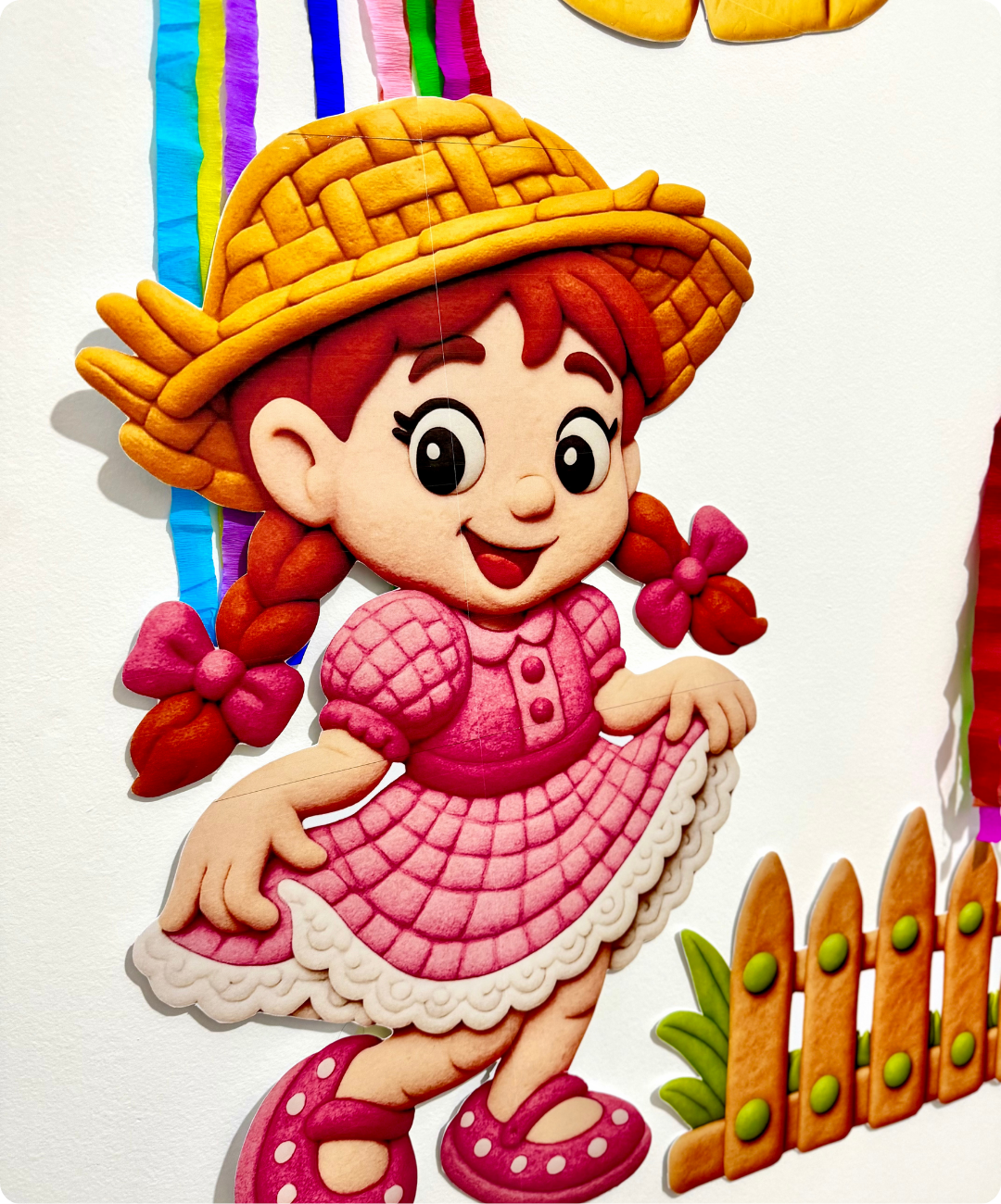 Painel de Festa Junina para imprimir — Infantil e Anos Iniciais — amostra 4: Para quais turmas é indicado