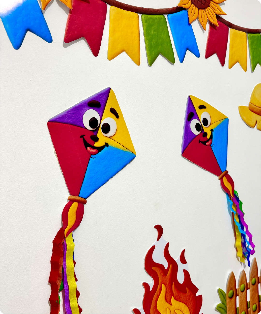 Painel de Festa Junina para imprimir — Infantil e Anos Iniciais — amostra 6: Prepare a decoração junina da sua turma com um…