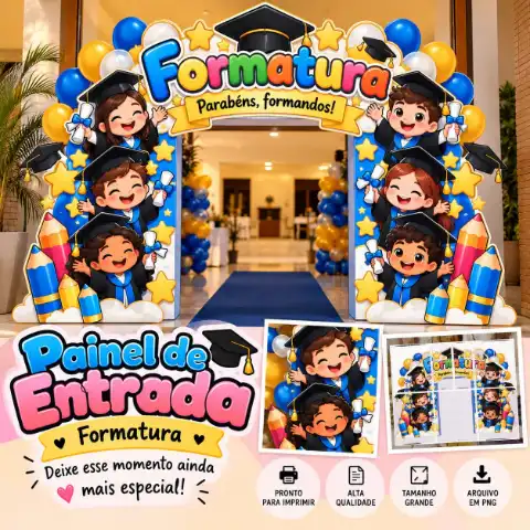 Painel de formatura ABC — capa do material