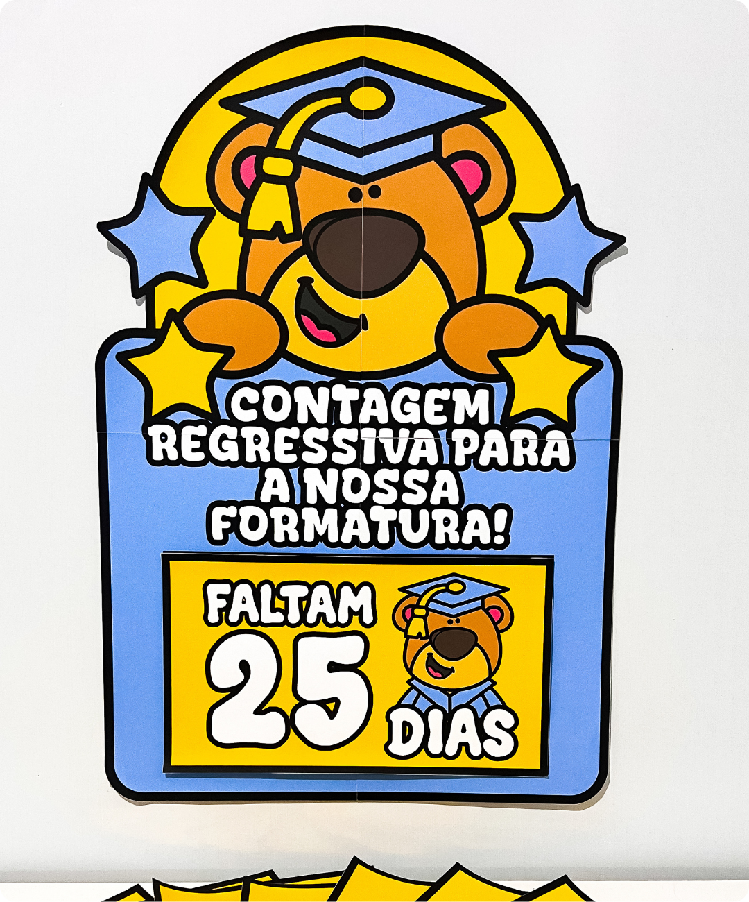 Painel de formatura para imprimir — amostra 4: Para quem o recurso é indicado