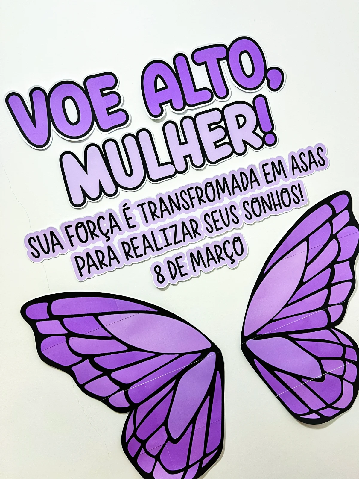 Painel de Fotos Asas de Borboleta Dia da Mulher — amostra 3: O Painel de Fotos Asas de Borboleta – Dia da Mulher é uma… Painel de Fotos Asas de Borboleta Dia da Mulher — amostra 3: O Painel de Fotos Asas de Borboleta – Dia da Mulher é uma…