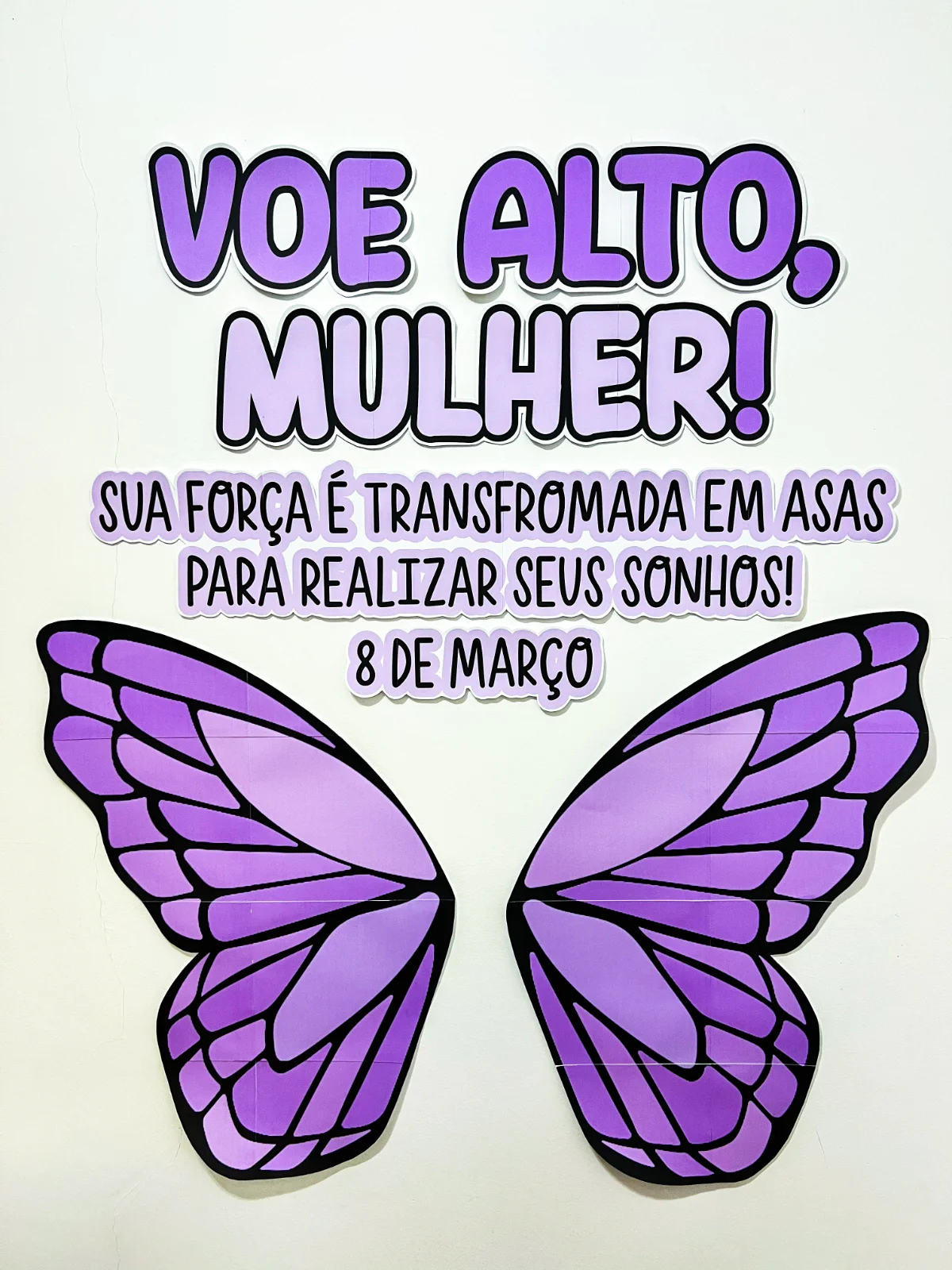 Painel de Fotos Asas de Borboleta Dia da Mulher — amostra 4: O Painel de Fotos Asas de Borboleta – Dia da Mulher é uma… Painel de Fotos Asas de Borboleta Dia da Mulher — amostra 4: O Painel de Fotos Asas de Borboleta – Dia da Mulher é uma…