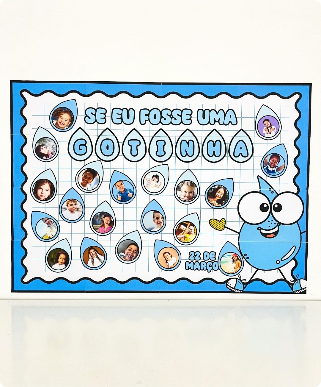 Painel de gotinhas para imprimir | Dia da Água — amostra 4: Para quem é indicado