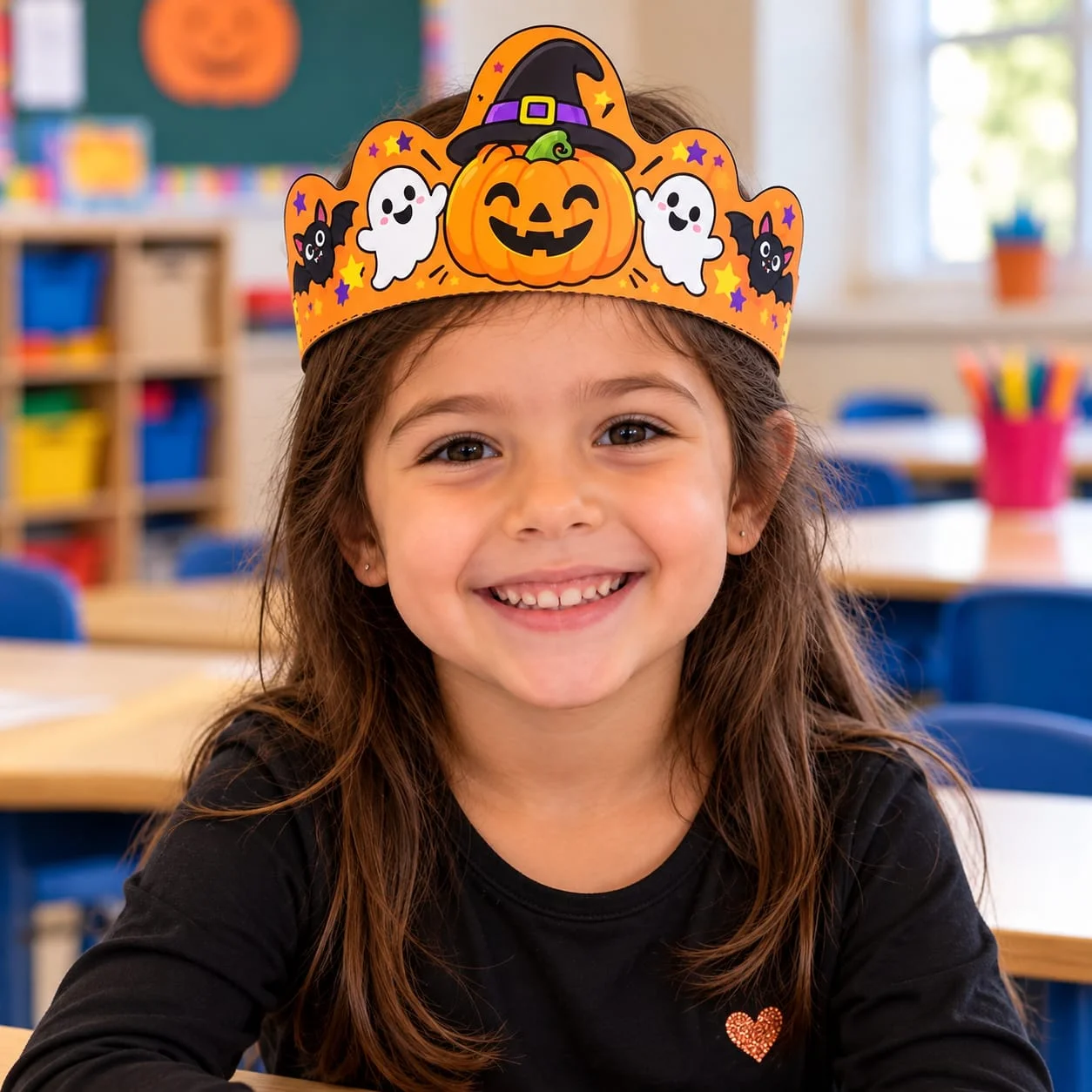 Painel de Halloween Infantil – kit de decoração Escolar — amostra 3: 🎃 Painel de Halloween completo para imprimir, montar…