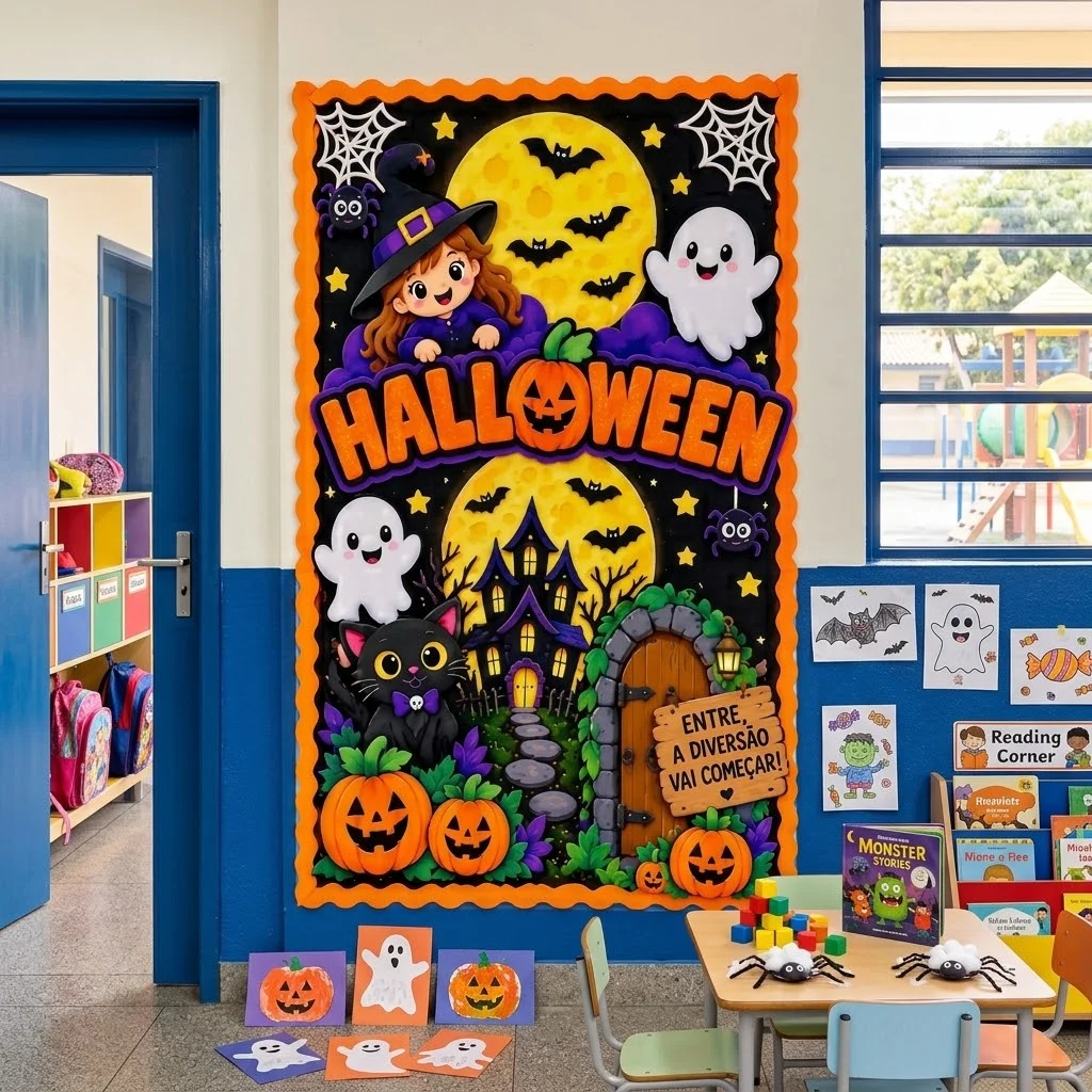 Painel de Halloween para Imprimir – Decoração Escolar — amostra 1: 🎃 PAINEL DE HALLOWEEN — UMA DECORAÇÃO ASSUSTADORAMENTE… Painel de Halloween para Imprimir – Decoração Escolar — amostra 1: 🎃 PAINEL DE HALLOWEEN — UMA DECORAÇÃO ASSUSTADORAMENTE…