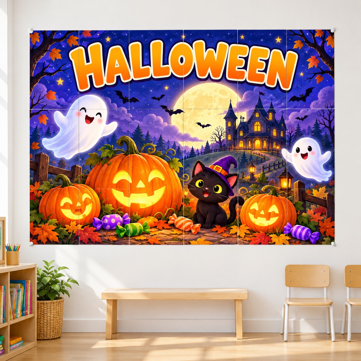 Painel de Halloween para Imprimir – Pôster Gigante em 18 Folhas A4 — amostra 2: Painel de Halloween em PDF com 18 folhas… Painel de Halloween para Imprimir – Pôster Gigante em 18 Folhas A4 — amostra 2: Painel de Halloween em PDF com 18 folhas…