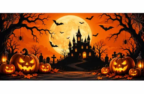 Painel de Halloween PDF 22 páginas medidas 1,10 x 72cm — amostra 1: O que é Painel de Halloween PDF 22 páginas medidas 1,10 x 72cm — amostra 1: O que é