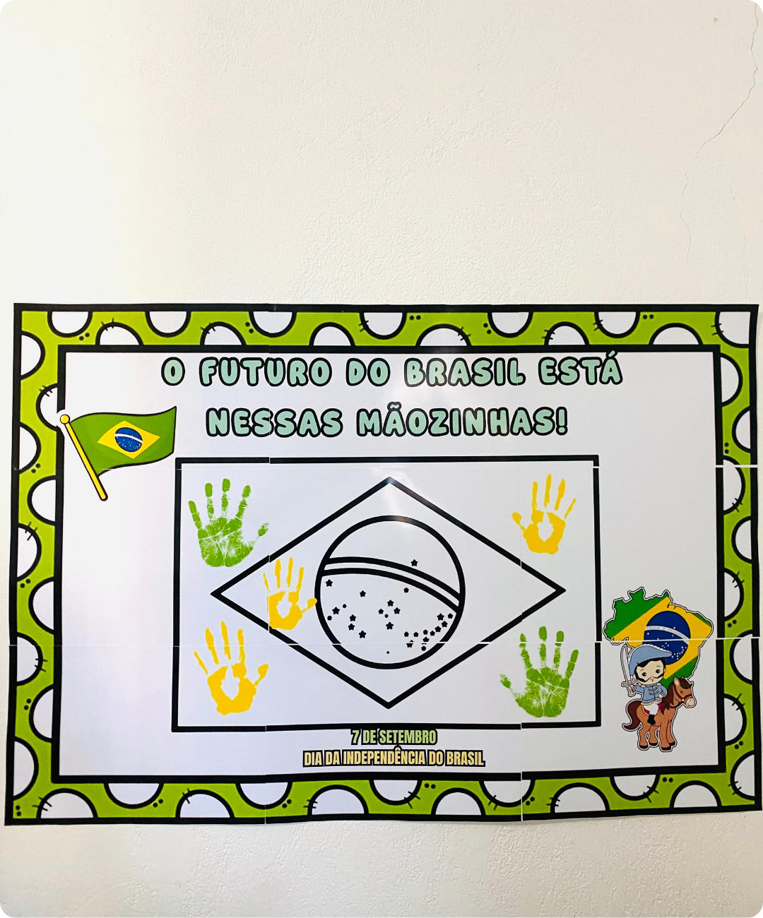 Painel de Independência do Brasil para imprimir — amostra 2: Como aplicar a proposta em sala
