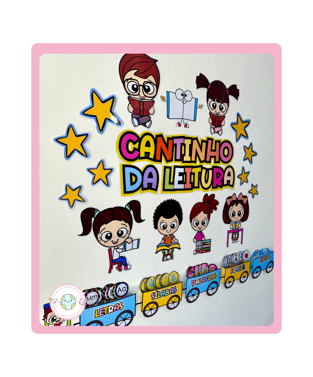 Painel de leitura para imprimir — capa do material