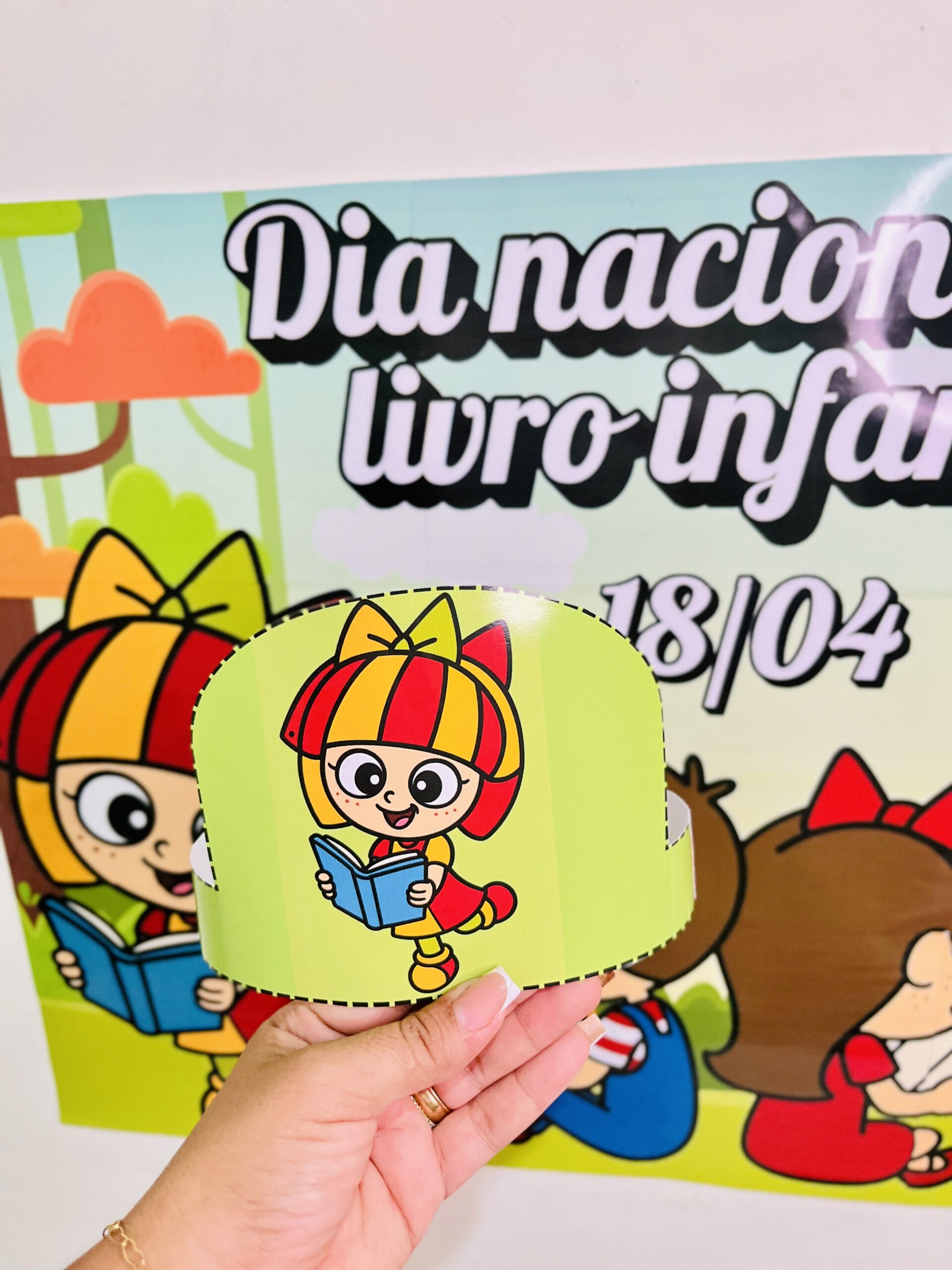 Painel de literatura infantil para imprimir — amostra 5: Prepare o espaço da turma para o Dia do Livro Infantil com um…
