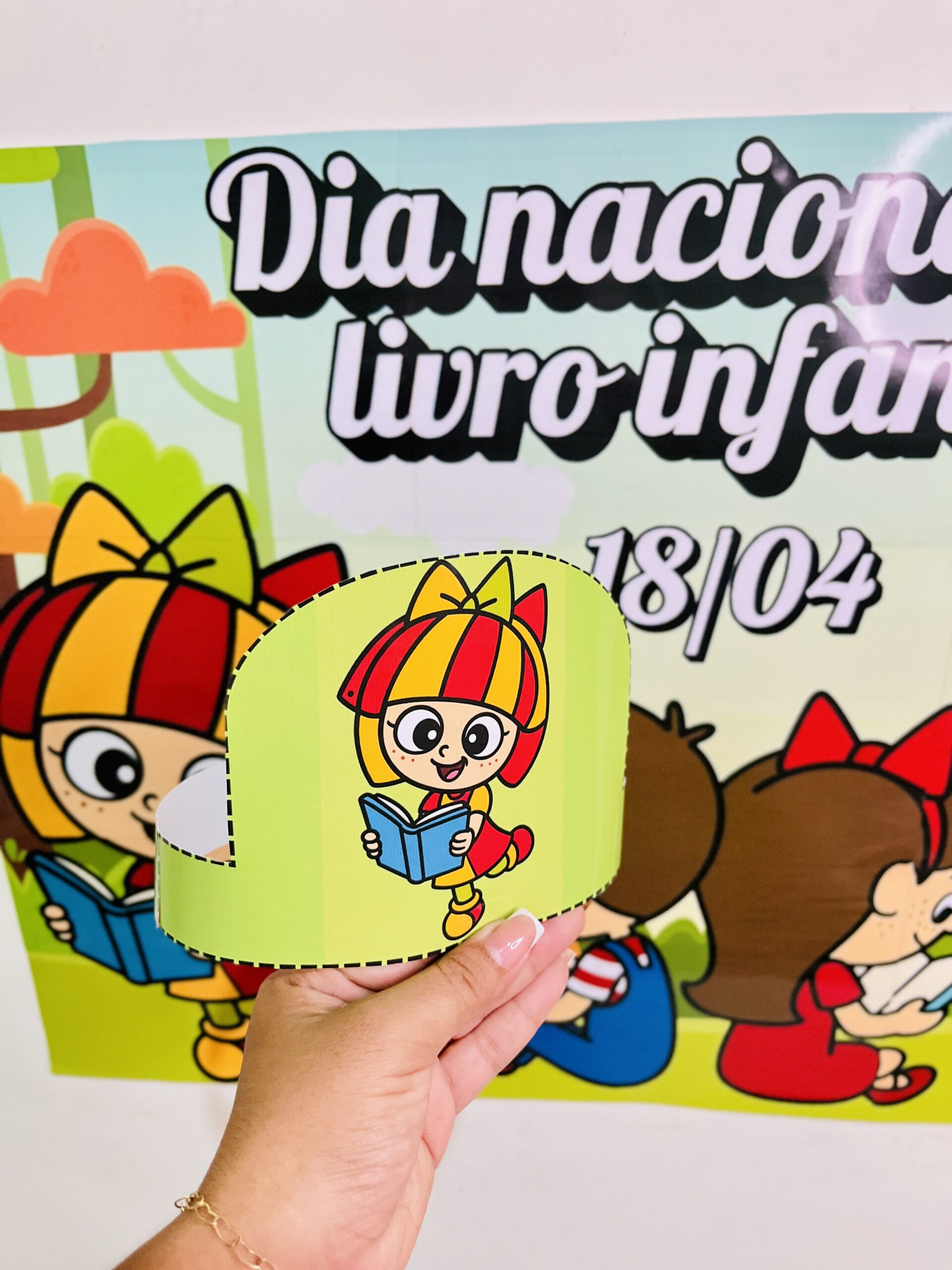 Painel de literatura infantil para imprimir — amostra 7: Prepare o espaço da turma para o Dia do Livro Infantil com um…