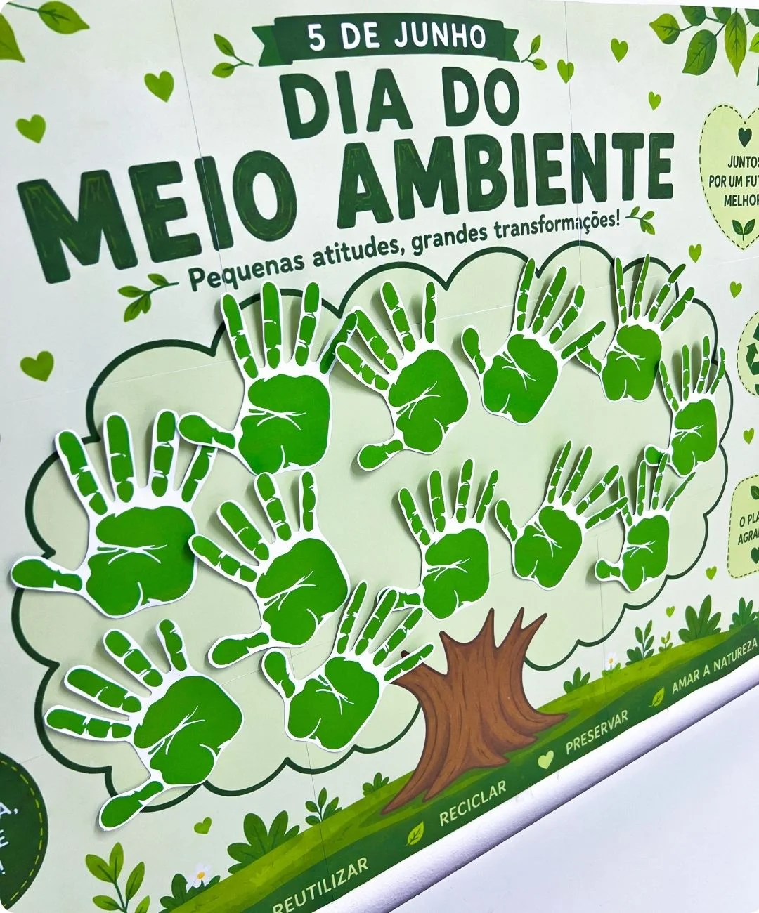 Painel de meio ambiente para imprimir — Infantil e Fundamental — amostra 3: Conteúdo do arquivo