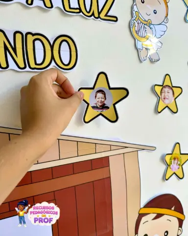 PAINEL DE NATAL COM PRESÉPIO PERSONALIZADO — amostra 2: Uma proposta especial para tornar o Natal na escola ainda mais… PAINEL DE NATAL COM PRESÉPIO PERSONALIZADO — amostra 2: Uma proposta especial para tornar o Natal na escola ainda mais…