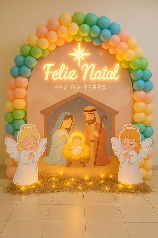 🎄✨ PAINEL DE NATAL – PAZ NA TERRA! ✨🎄✨🎄 — capa do material