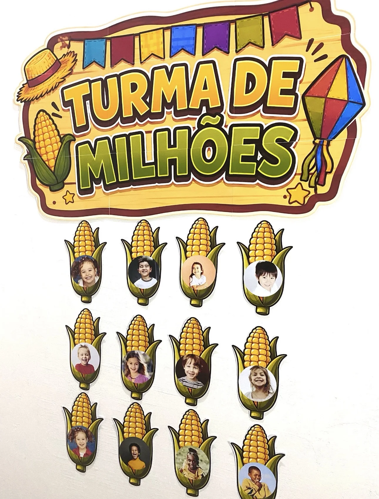 Painel de parede turma de milhões — amostra 3: 🌽✨ Painel “Turma de Milhões” ✨🌽 Um painel junino lindo e divertido para…