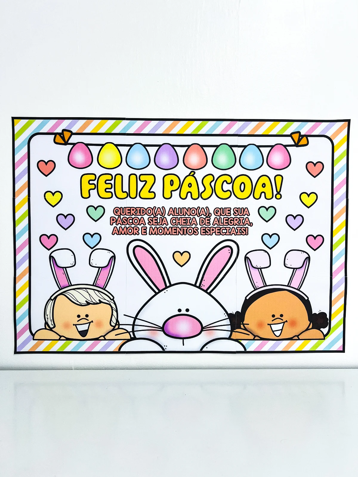 Painel de Páscoa — capa do material