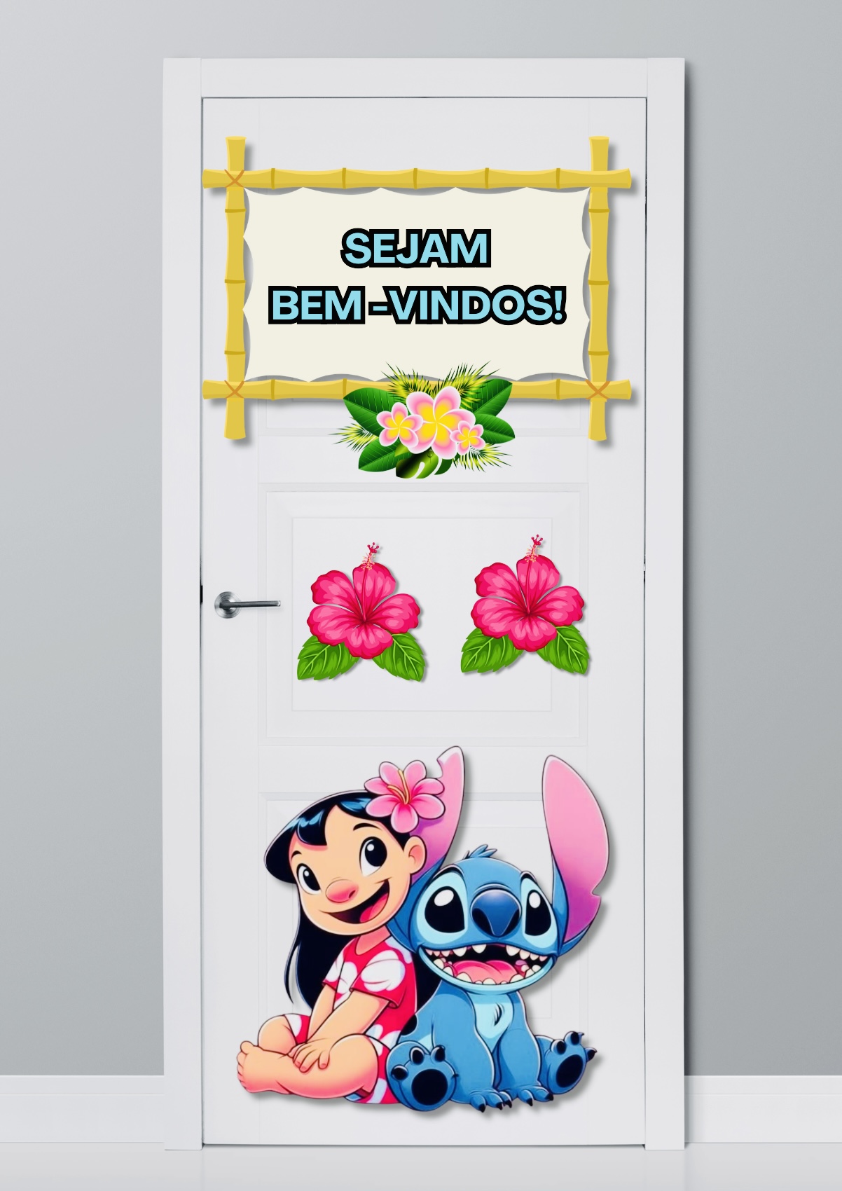 Painel de porta / decoração de volta às aulas - lilo & stitch – Atividade Pedagógica — Planners e organização para Todas as…