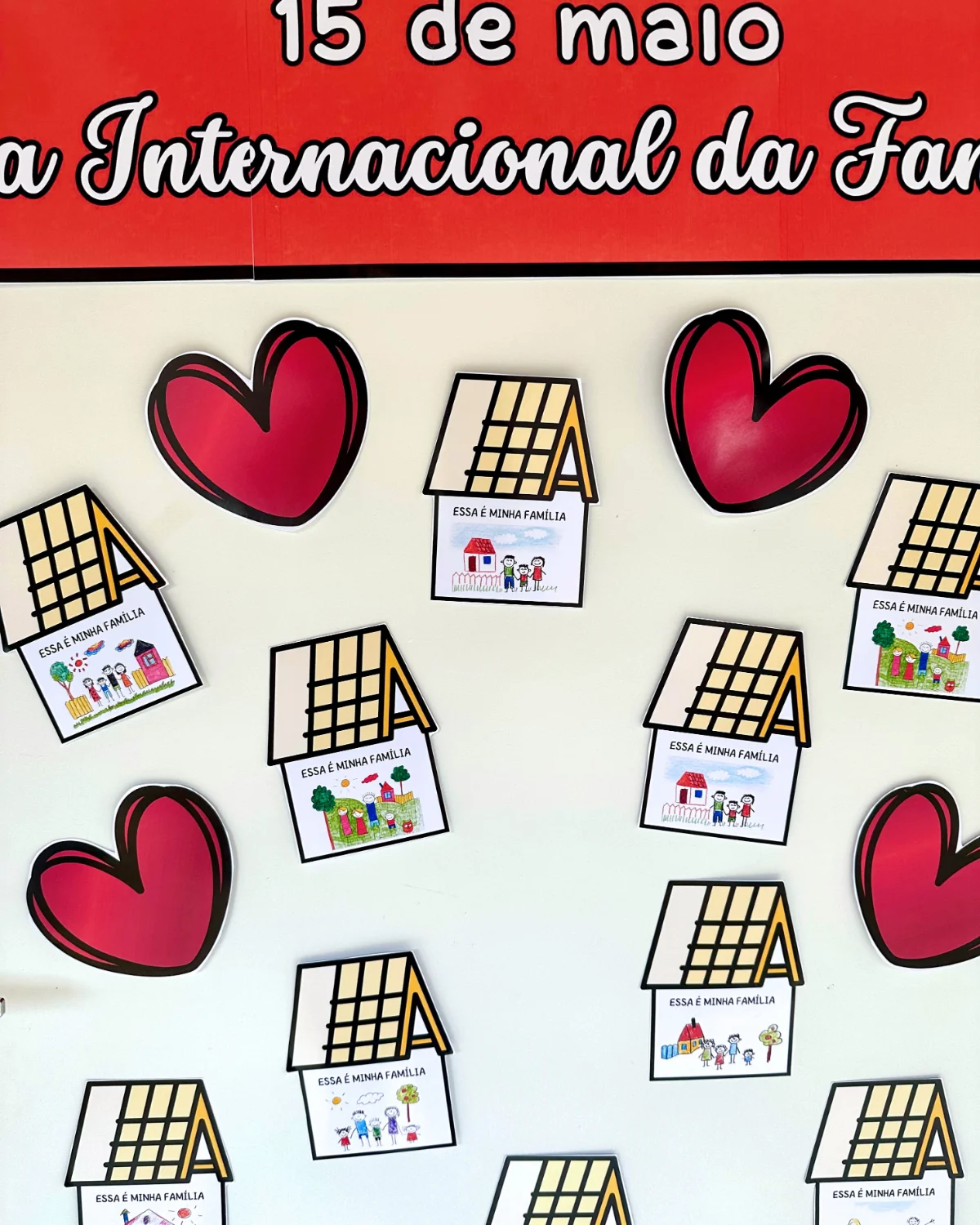 Painel de Porta dia da Família – PDF para Imprimir — amostra 3: Formato e entrega
